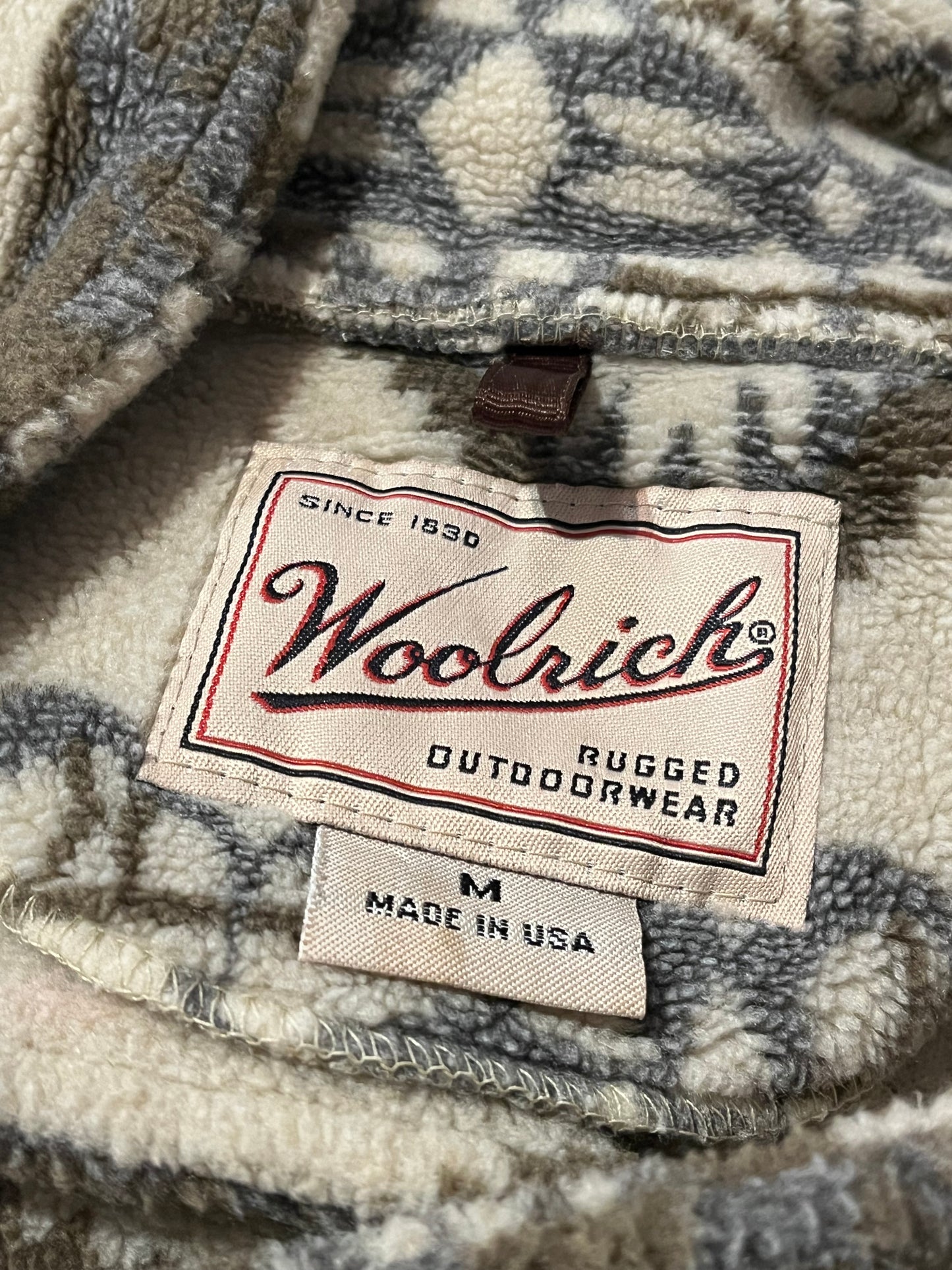 Y2k 'Woolrich' Fleece / Medium