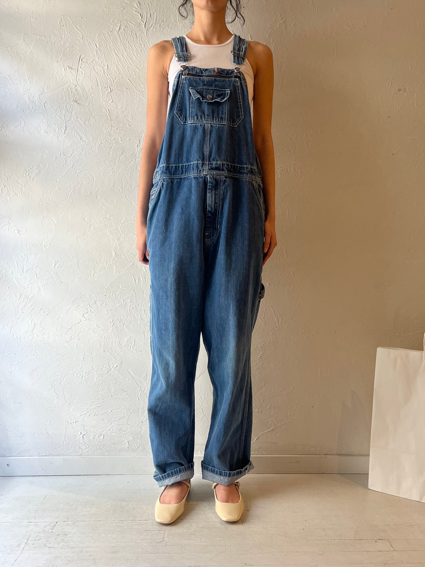 Y2K ‘Craftsman’ Denim Overalls / Medium