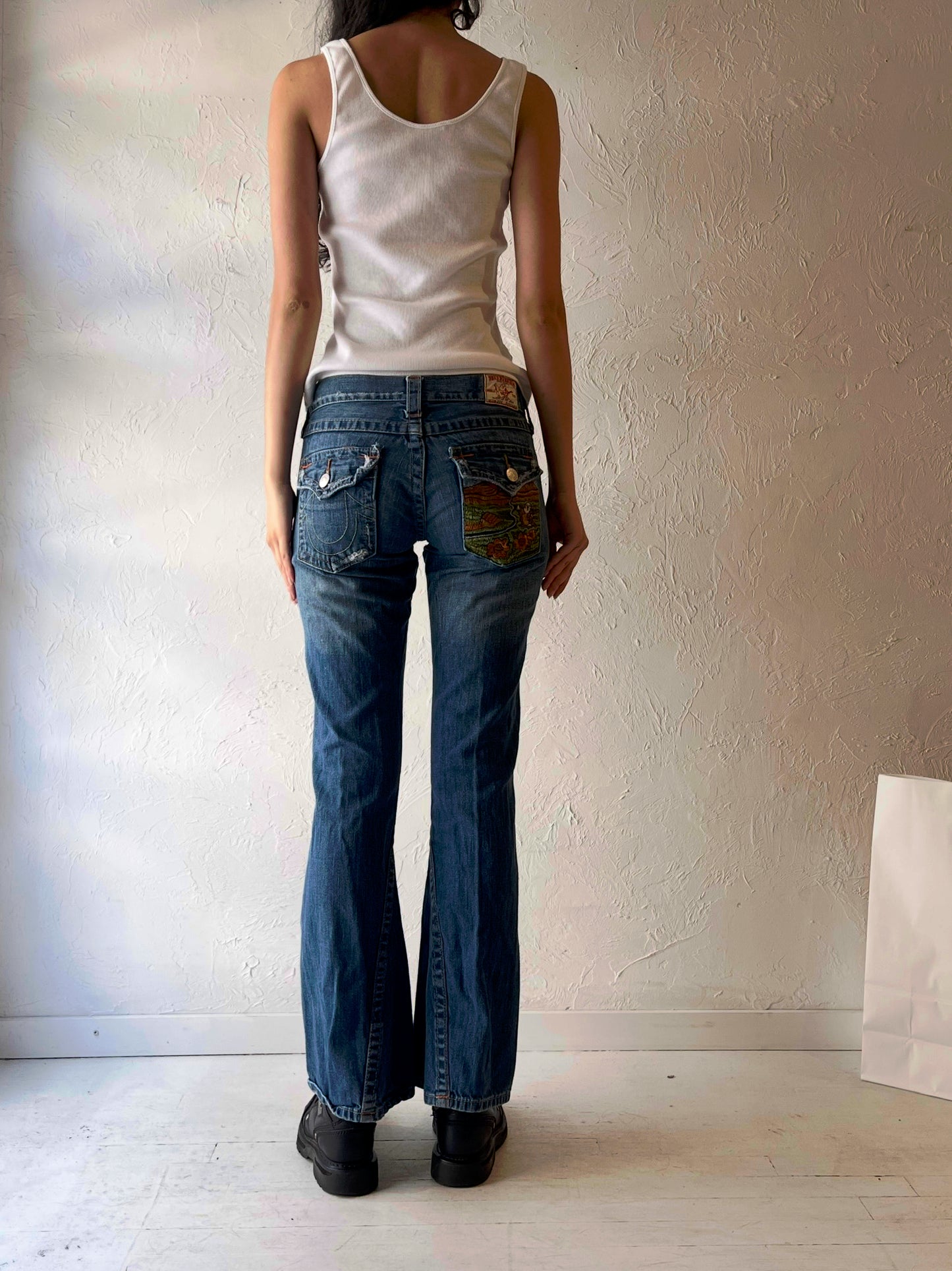 Y2K ‘True Religion’ Low Rise Jeans / Small