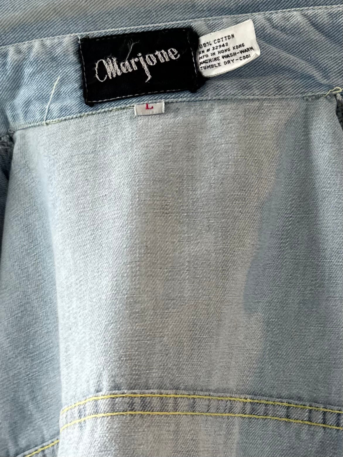 Vintage 'Marjone' Denim Jacket / Large