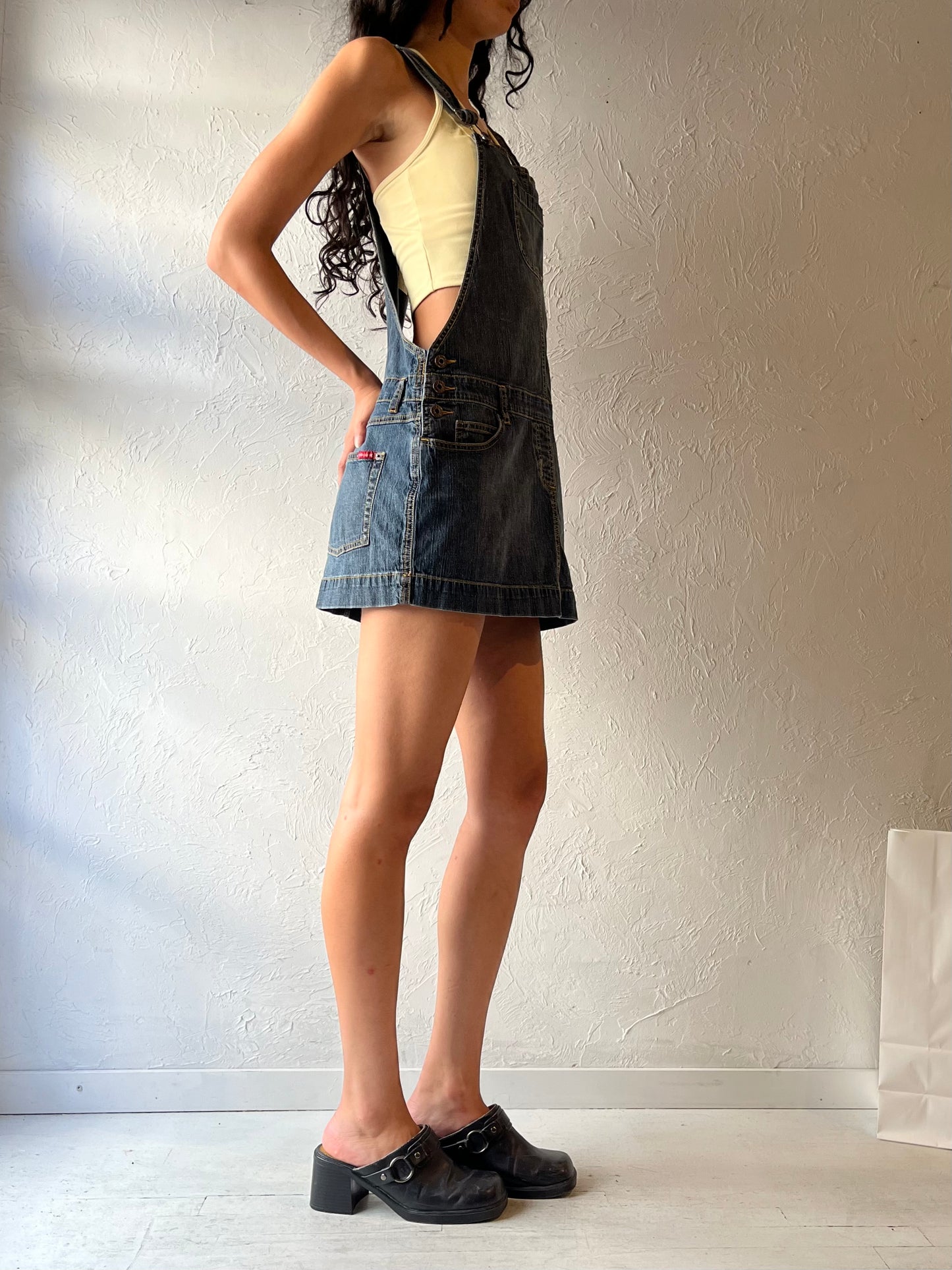 Y2K ‘Guess’ Denim Mini Dress / XL