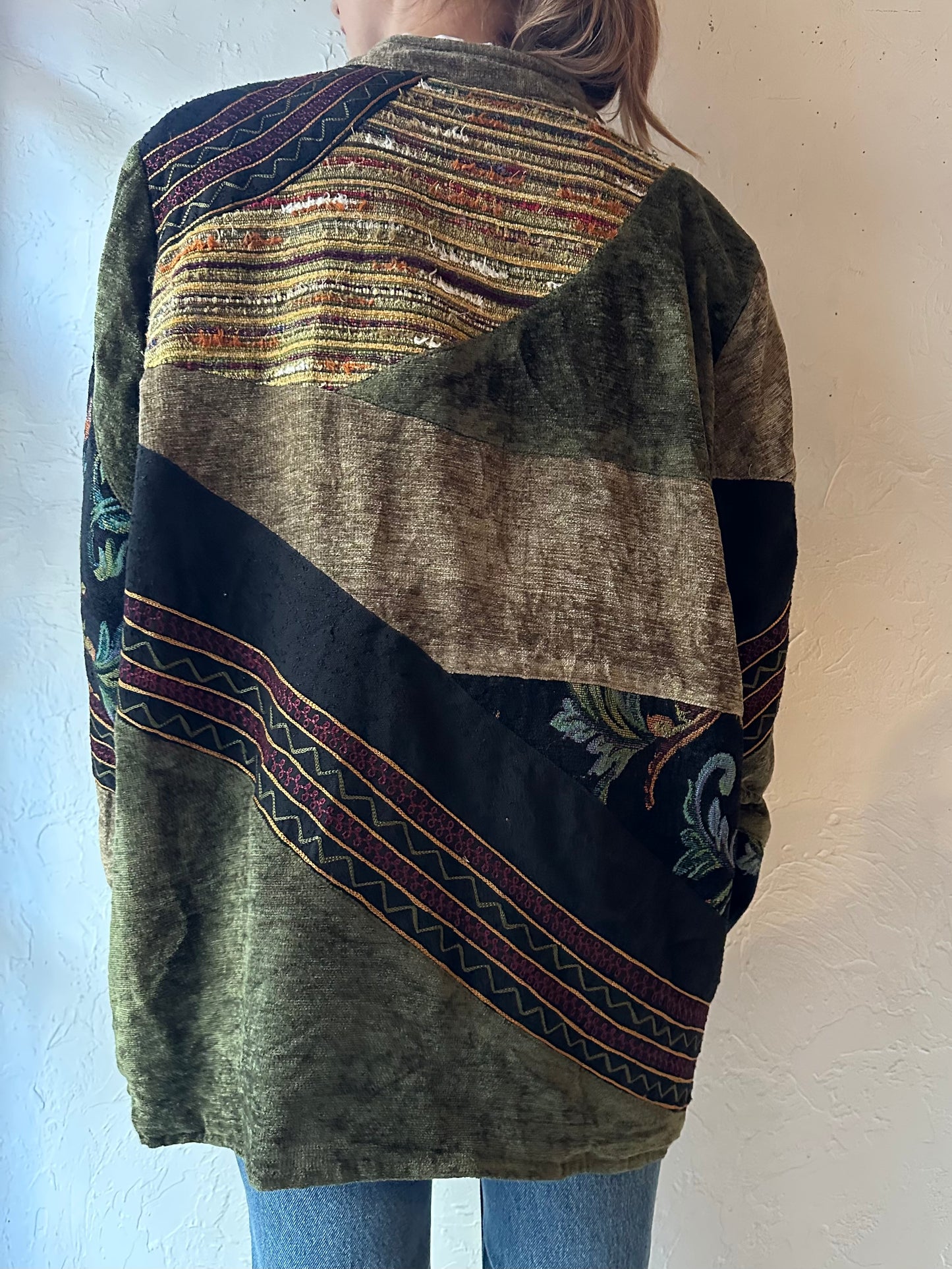 90s 'Julia' Tapestry Jacket / XL