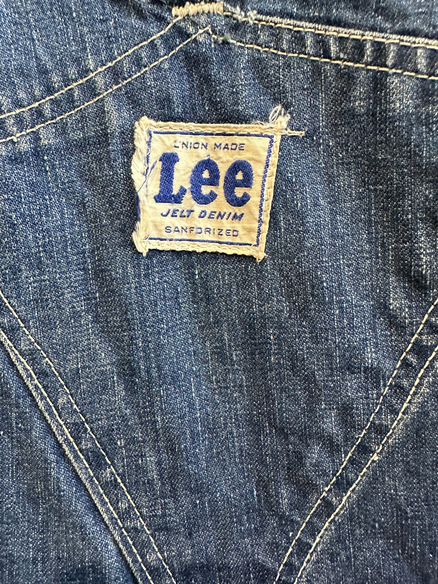 Vintage 'Lee' Denim Overalls / Small
