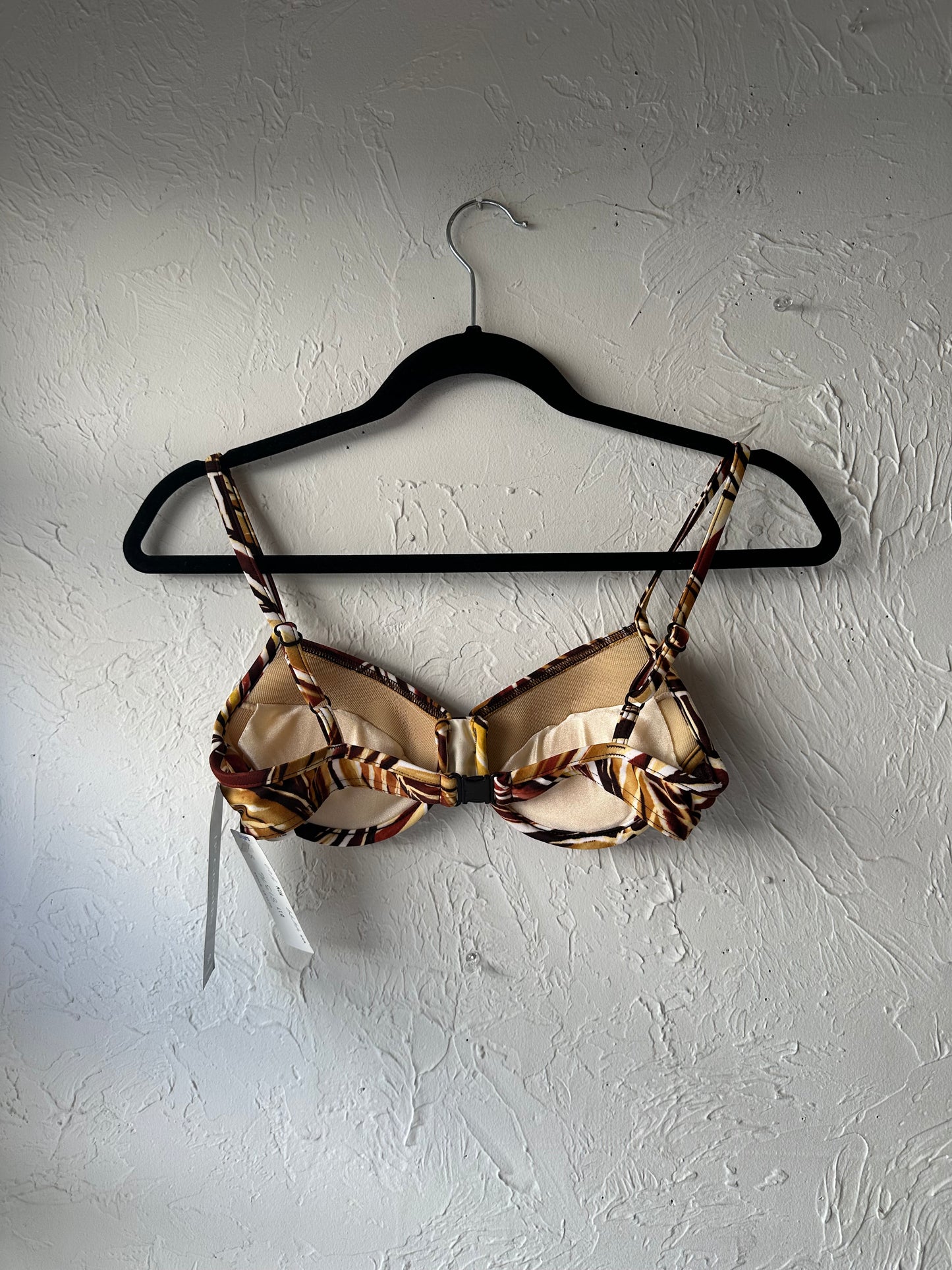 90s ‘Be Creative’ Swim Suit Top / Small