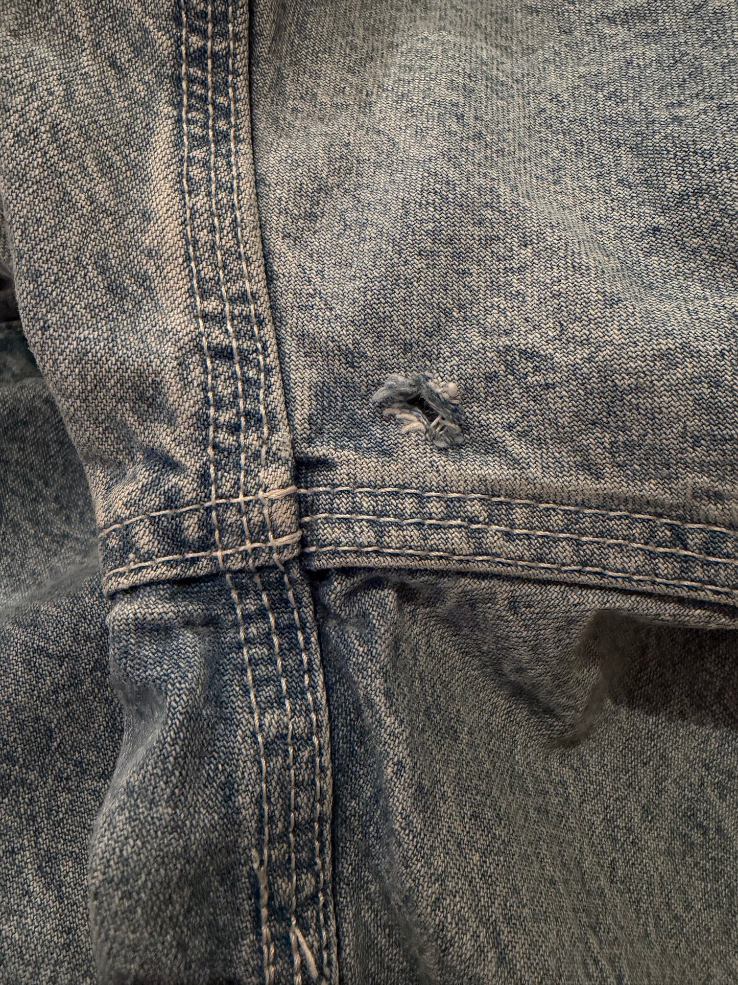 90s 'Ikeda' Denim Overalls / Small