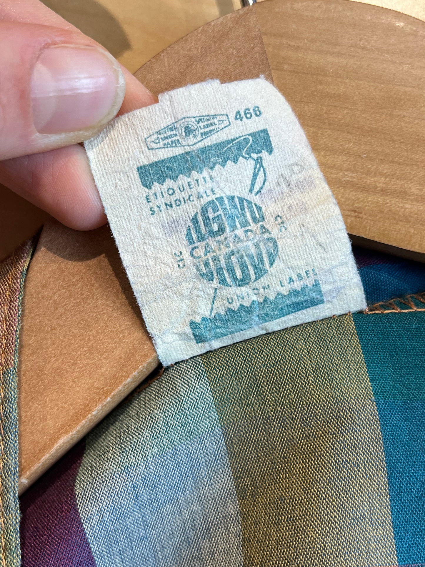 70s 'Koret' Plaid Two Piece Matching Set / Union Made / Medium