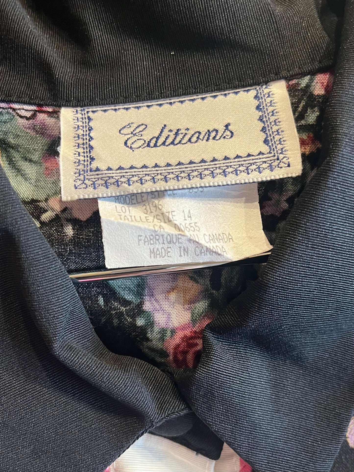 80s 'Editions' Jumpsuit / Large