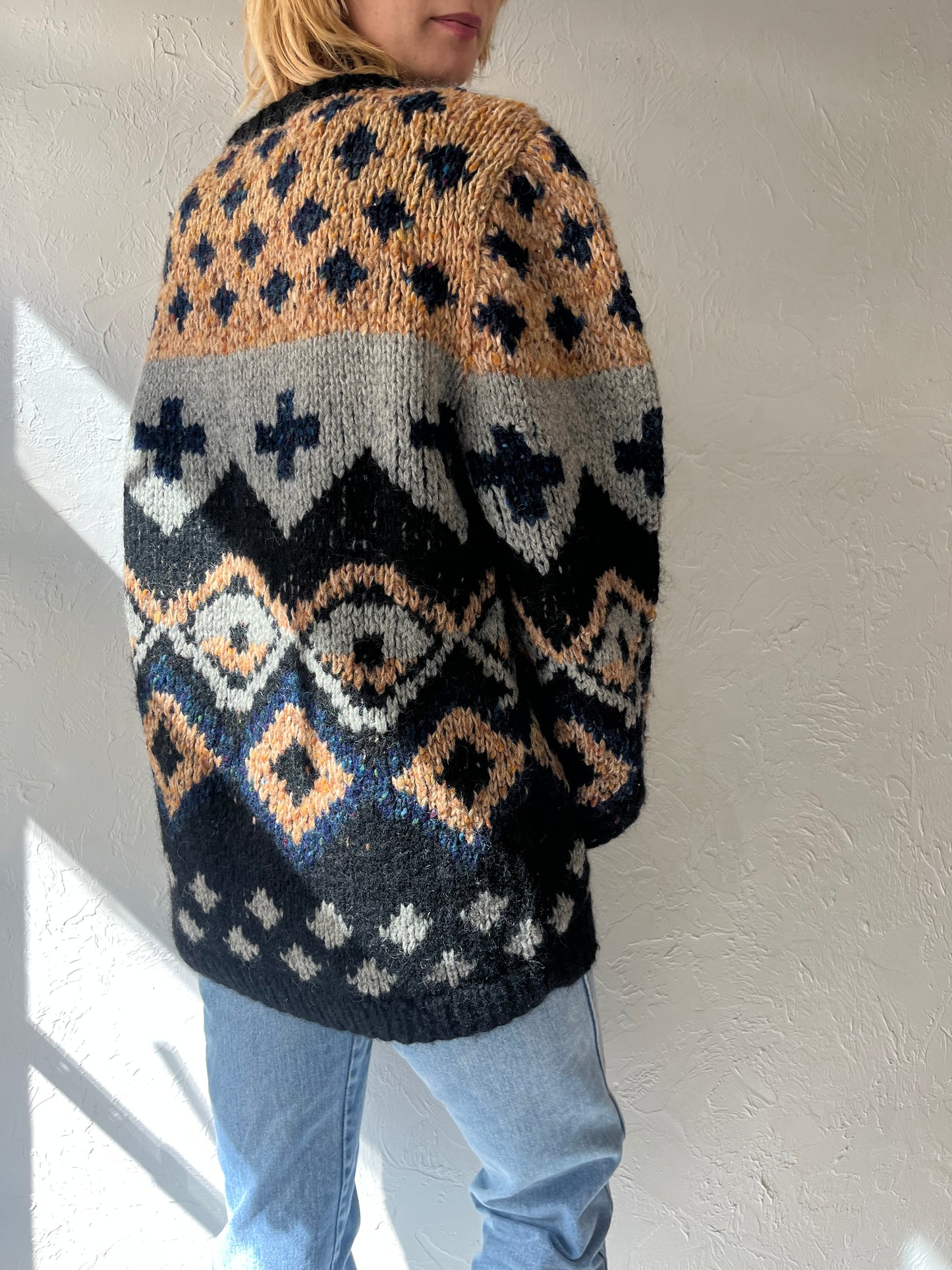 90s 'Rino Rossi' Wool Sweater / Medium