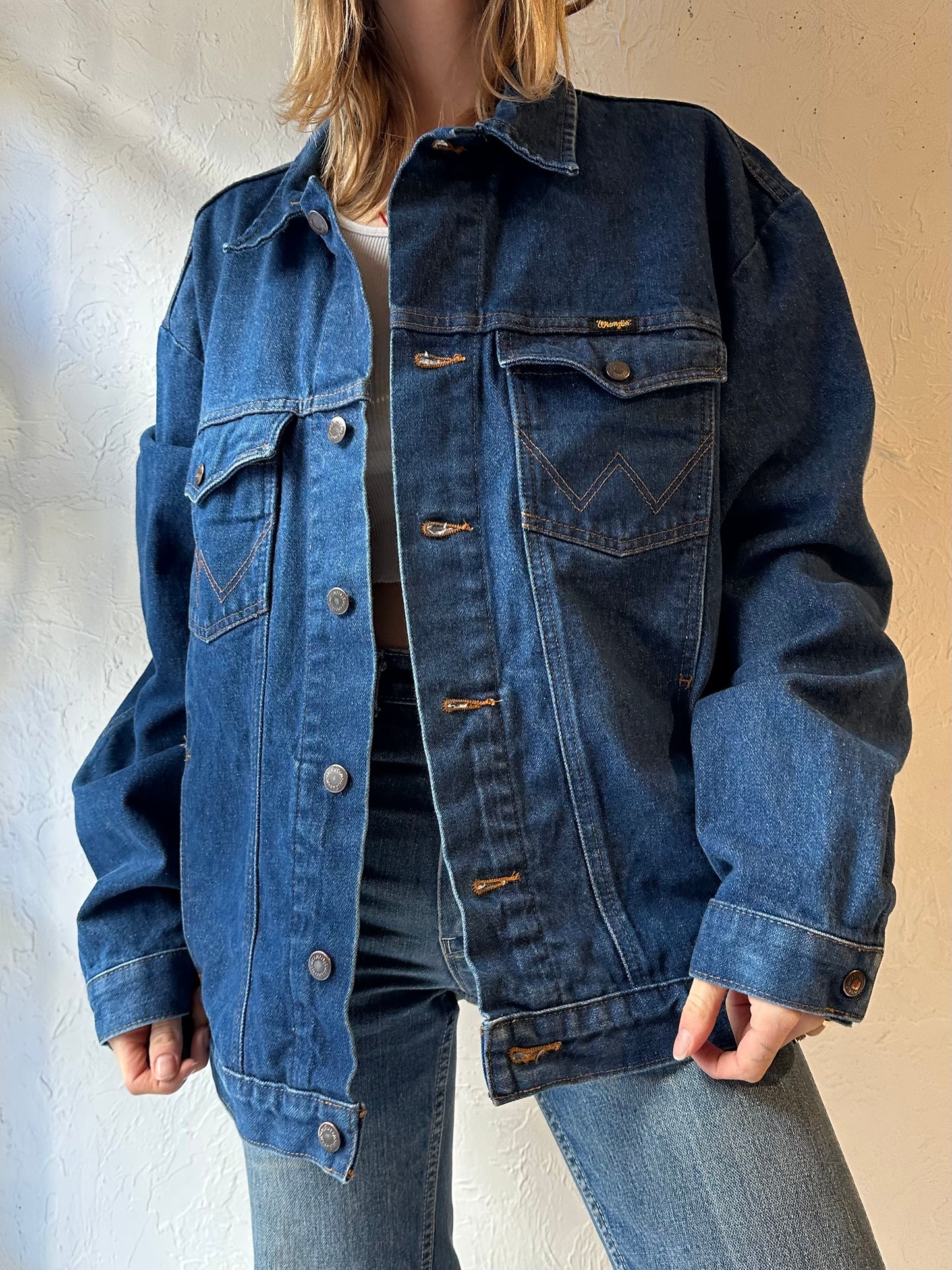 Vintage ‘Wrangler’ Denim Jacket / Large