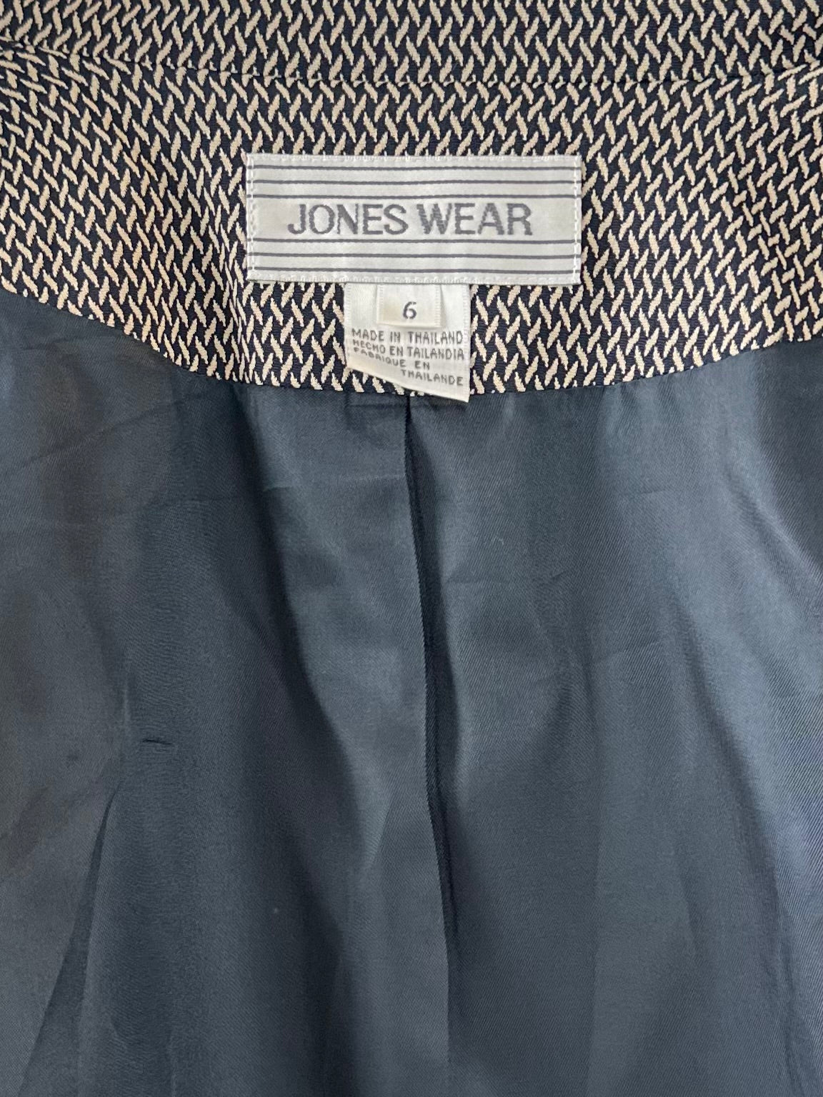 90s 'Jones Wear' Blazer Jacket / Small