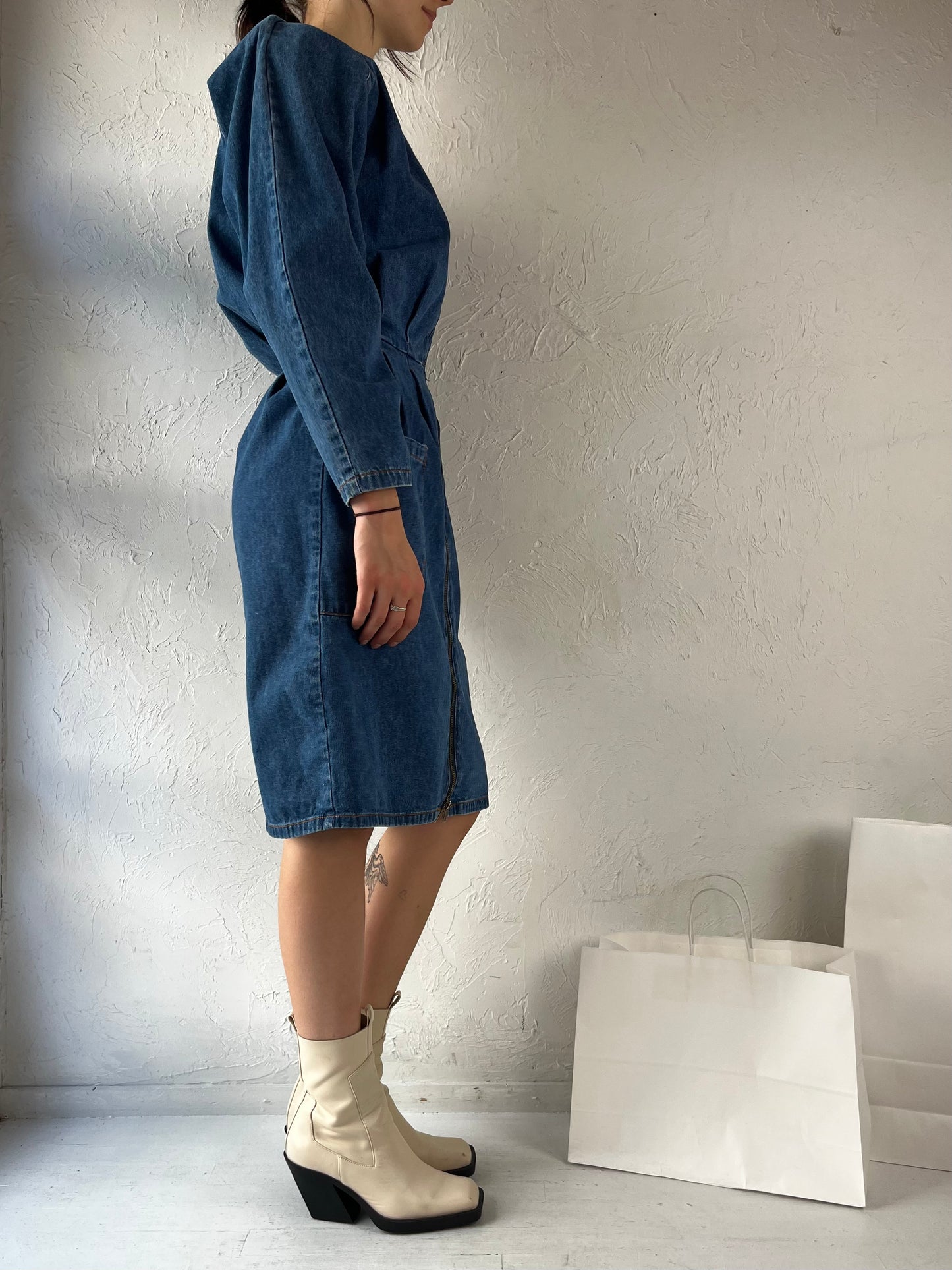 Y2K 'Gerard Martin' Denim Dress / Small