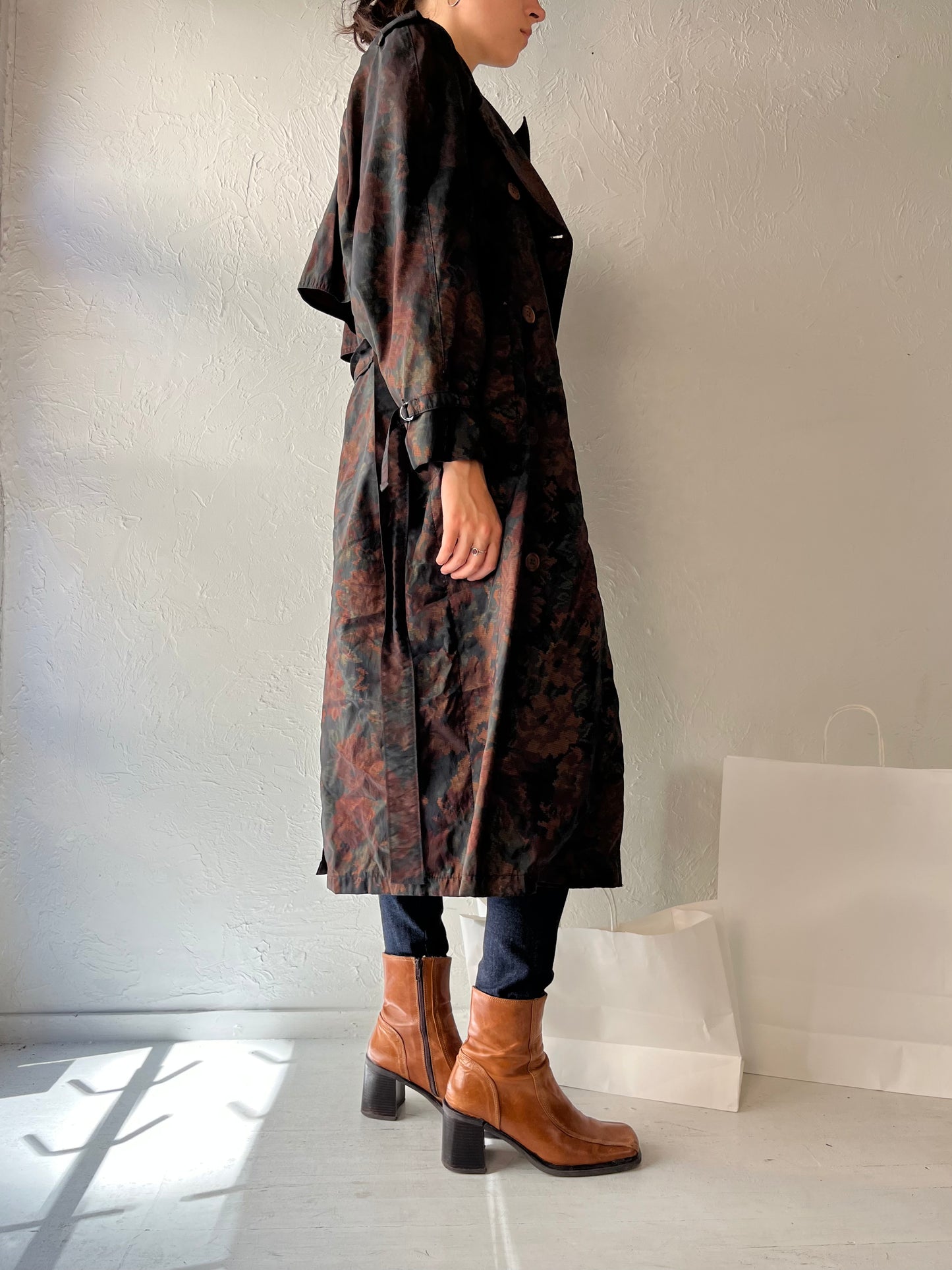 90s 'Michelle Stuart' Trench Coat / Medium