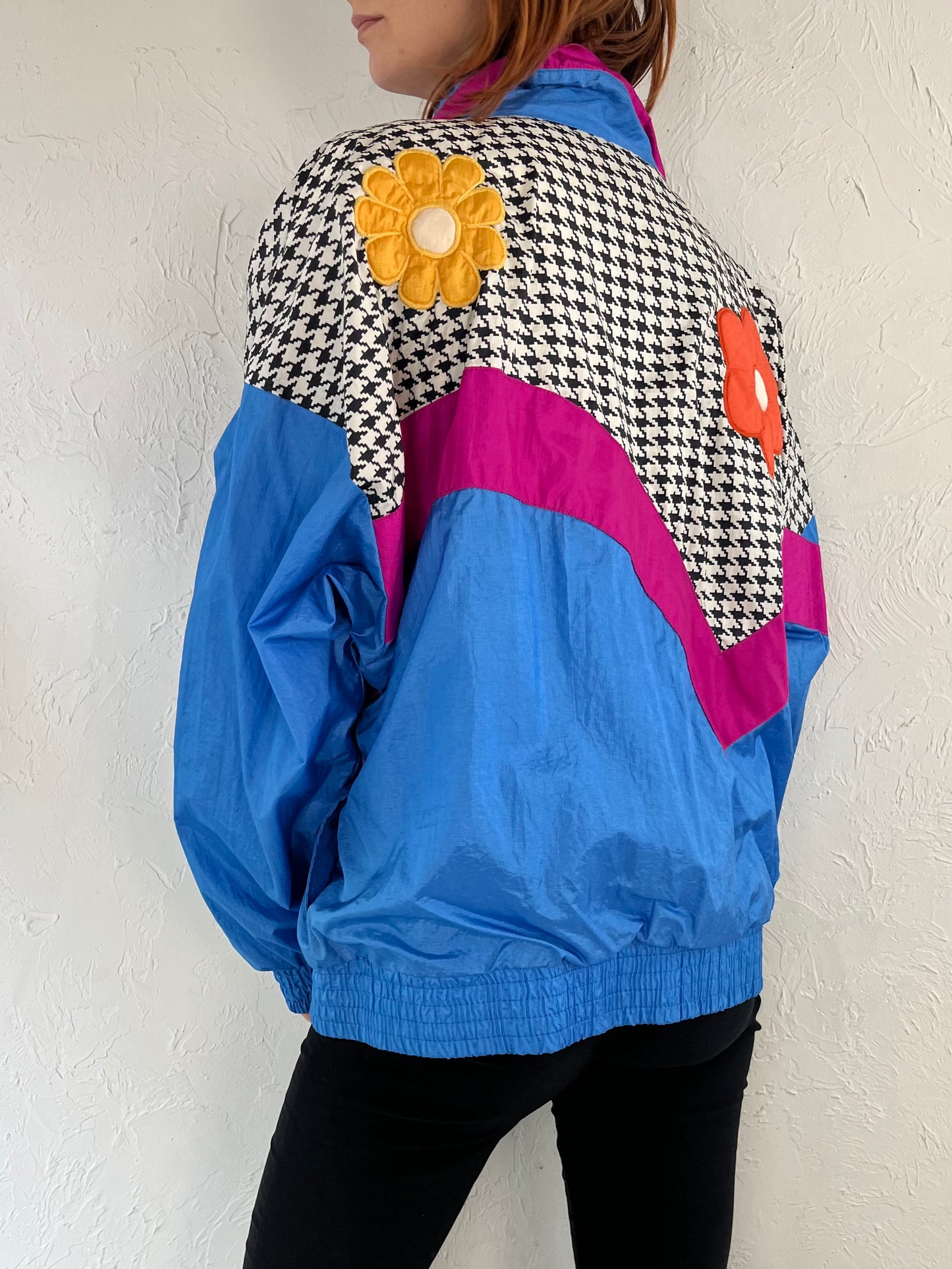 90s 'London Fog' Nylon Bomber Jacket / XL