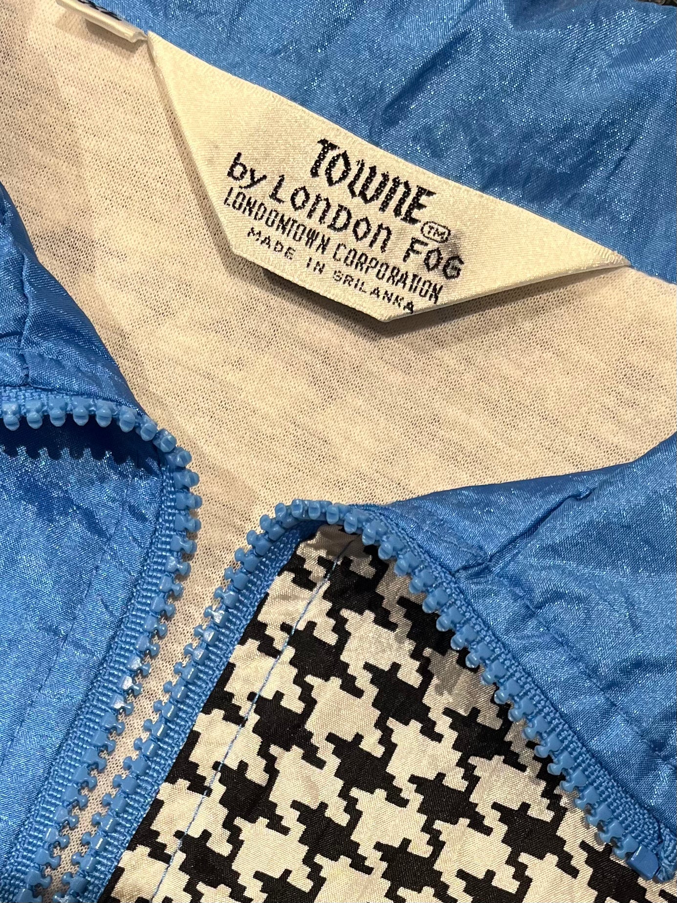 90s 'London Fog' Nylon Bomber Jacket / XL