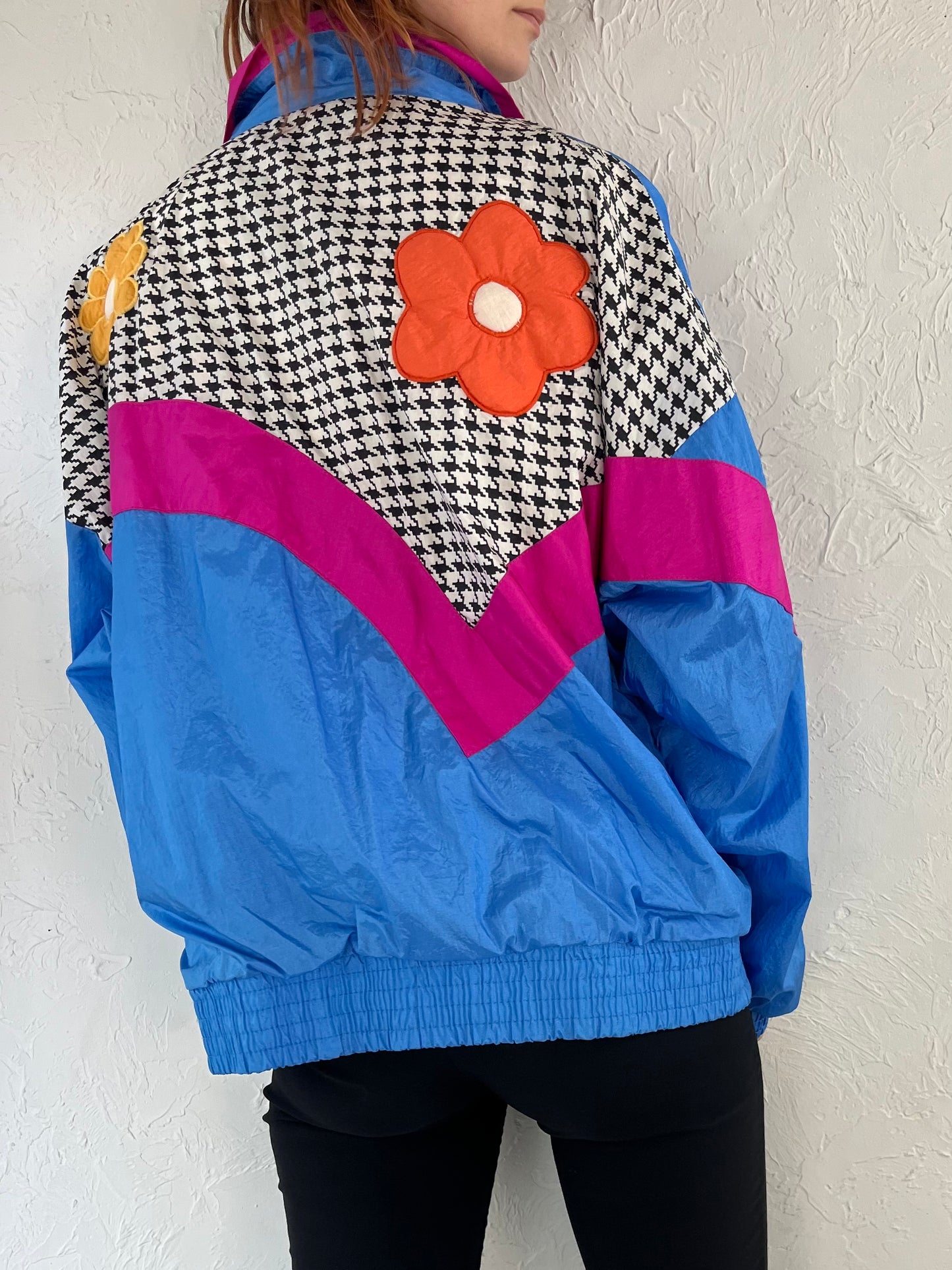 90s 'London Fog' Nylon Bomber Jacket / XL