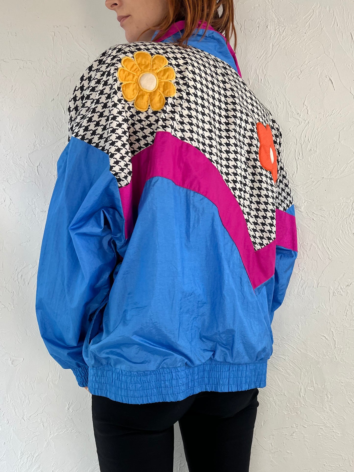 90s 'London Fog' Nylon Bomber Jacket / XL