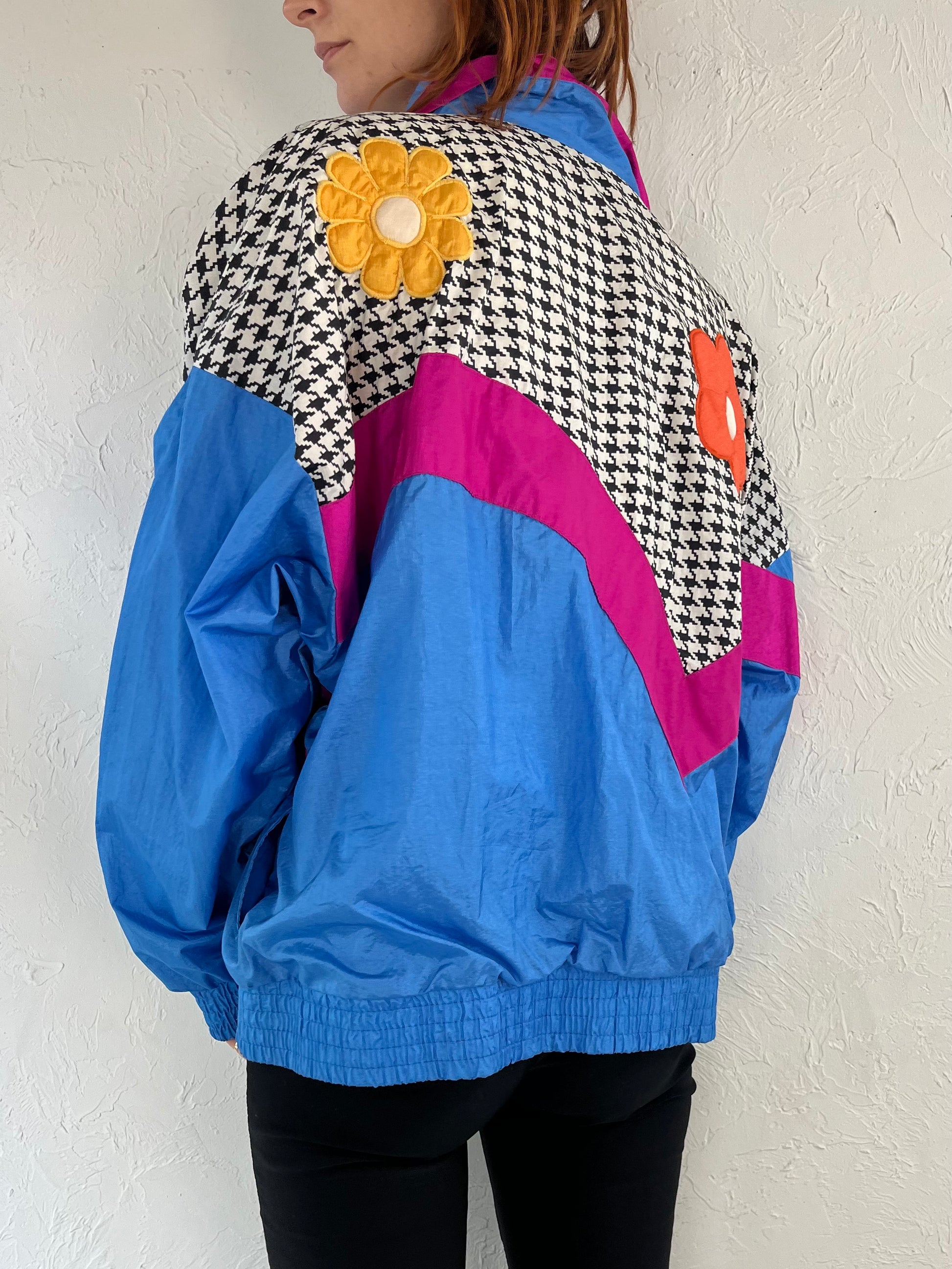 90s 'London Fog' Nylon Bomber Jacket / XL