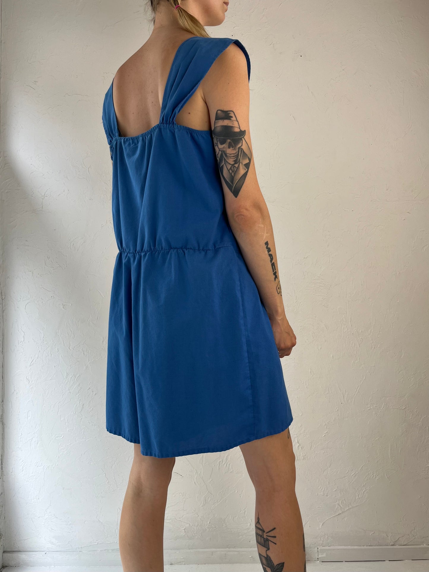 90s 'Willow Bay' Sleeveless Romper / Medium