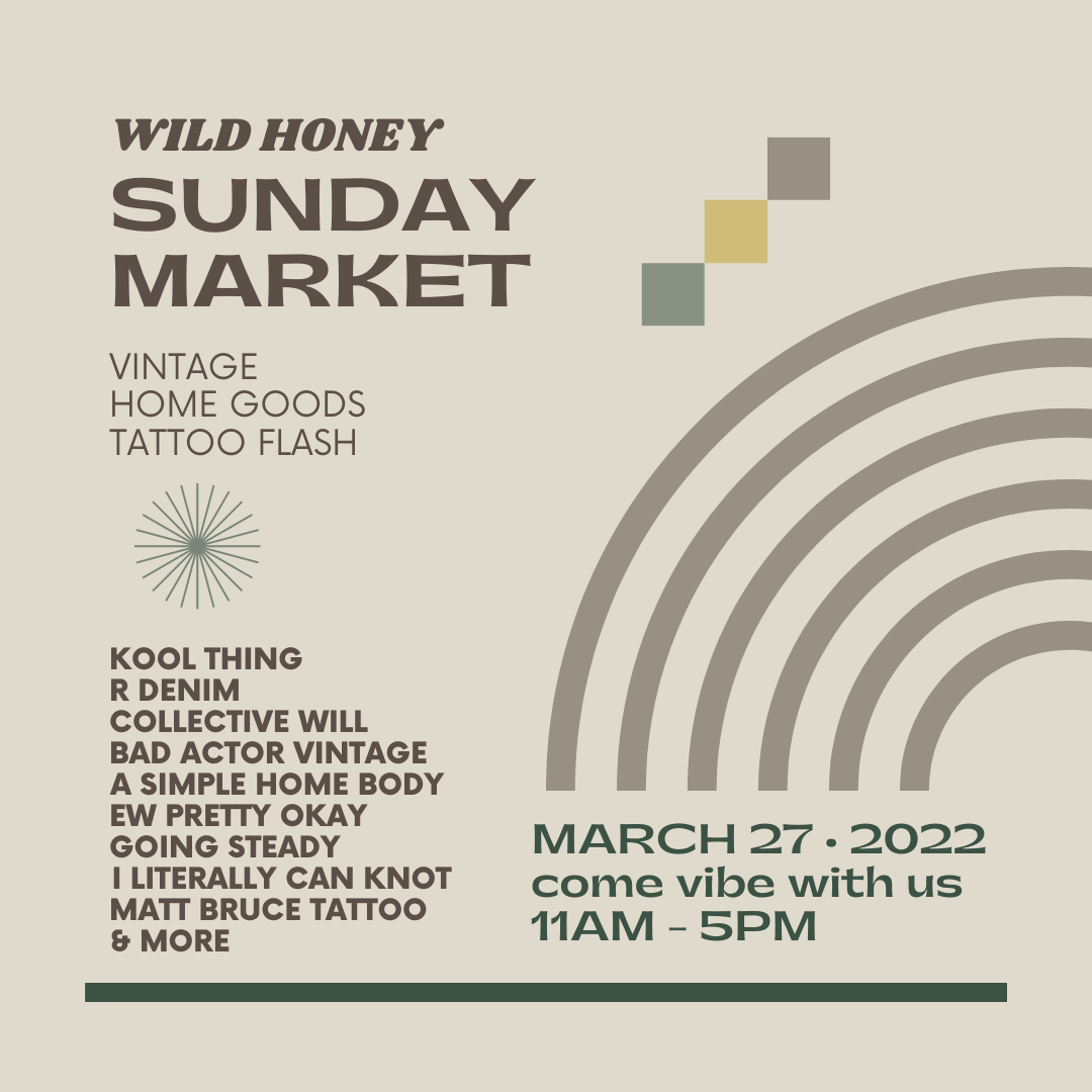 Wild Honey Sunday Market