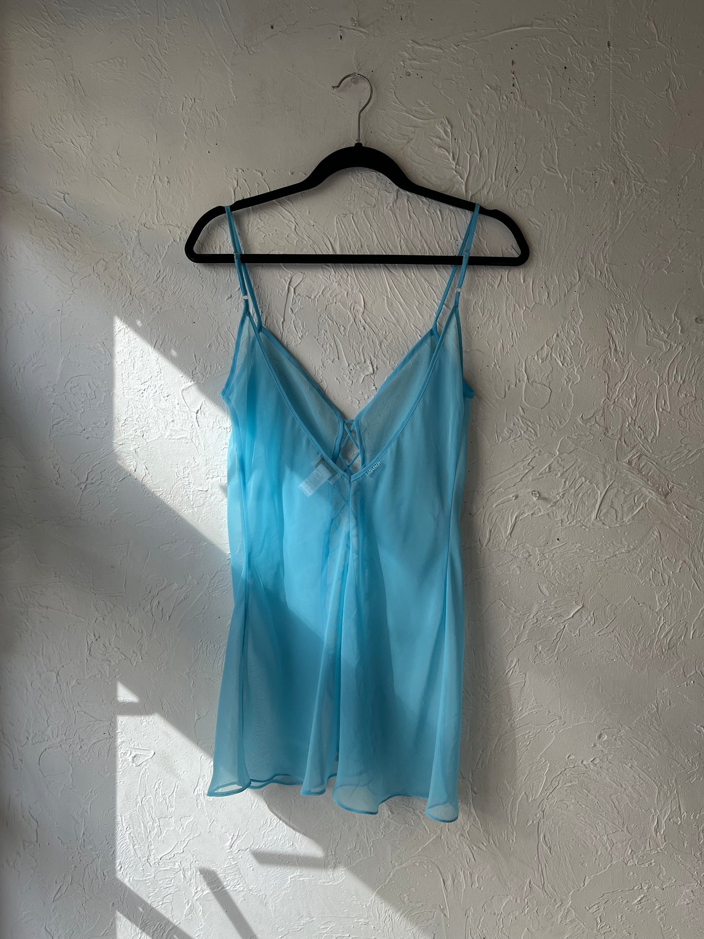 Y2k 'La Senza' Sheer Slip Dress Top / Medium