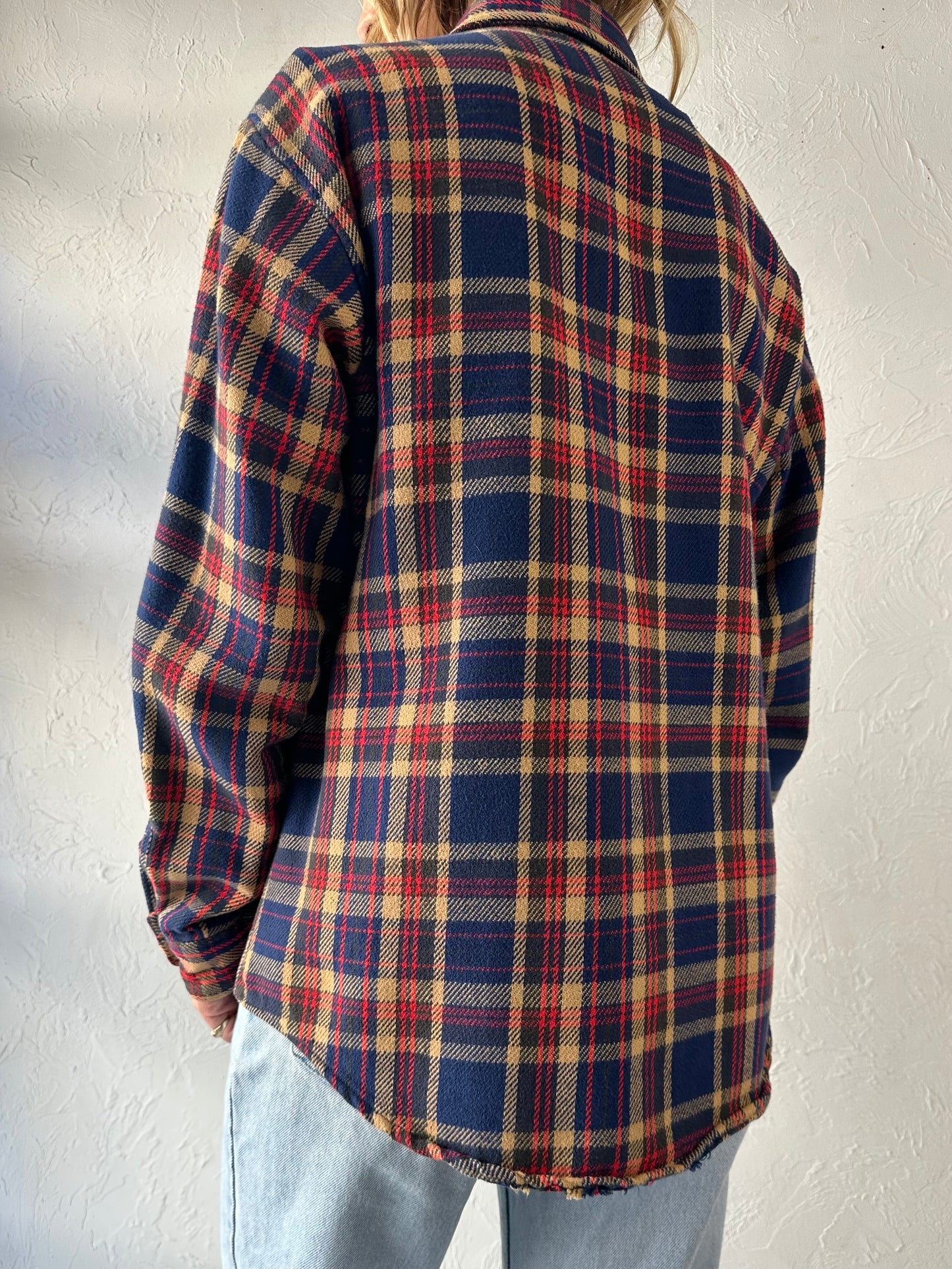 80s 'Big Mac JC Penny' Thick Cotton Flannel Shirt / Medium