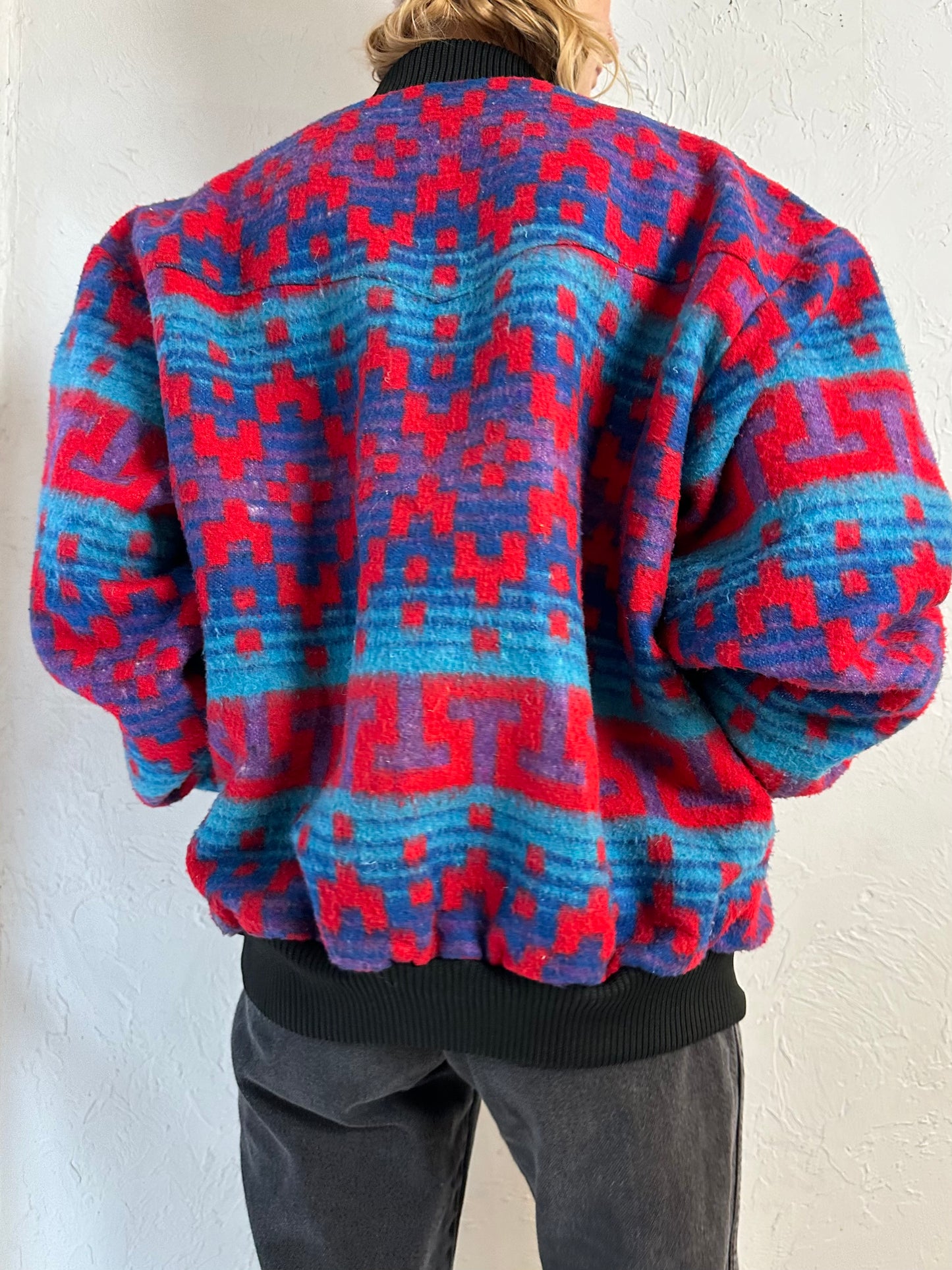 Vintage 'Saddlesmith Outfitters' Bomber Jacket / Medium