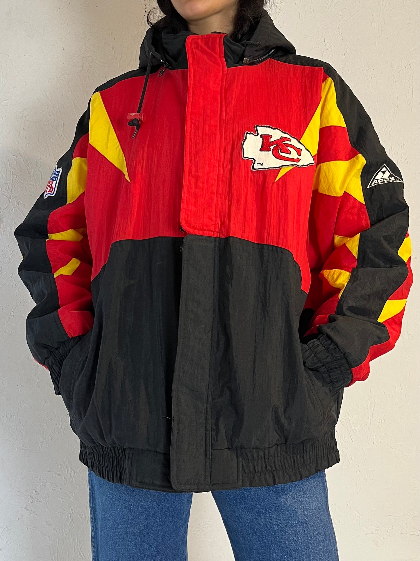 90s ‘Pro Line Kansas City’ Bomber Jacket / Large