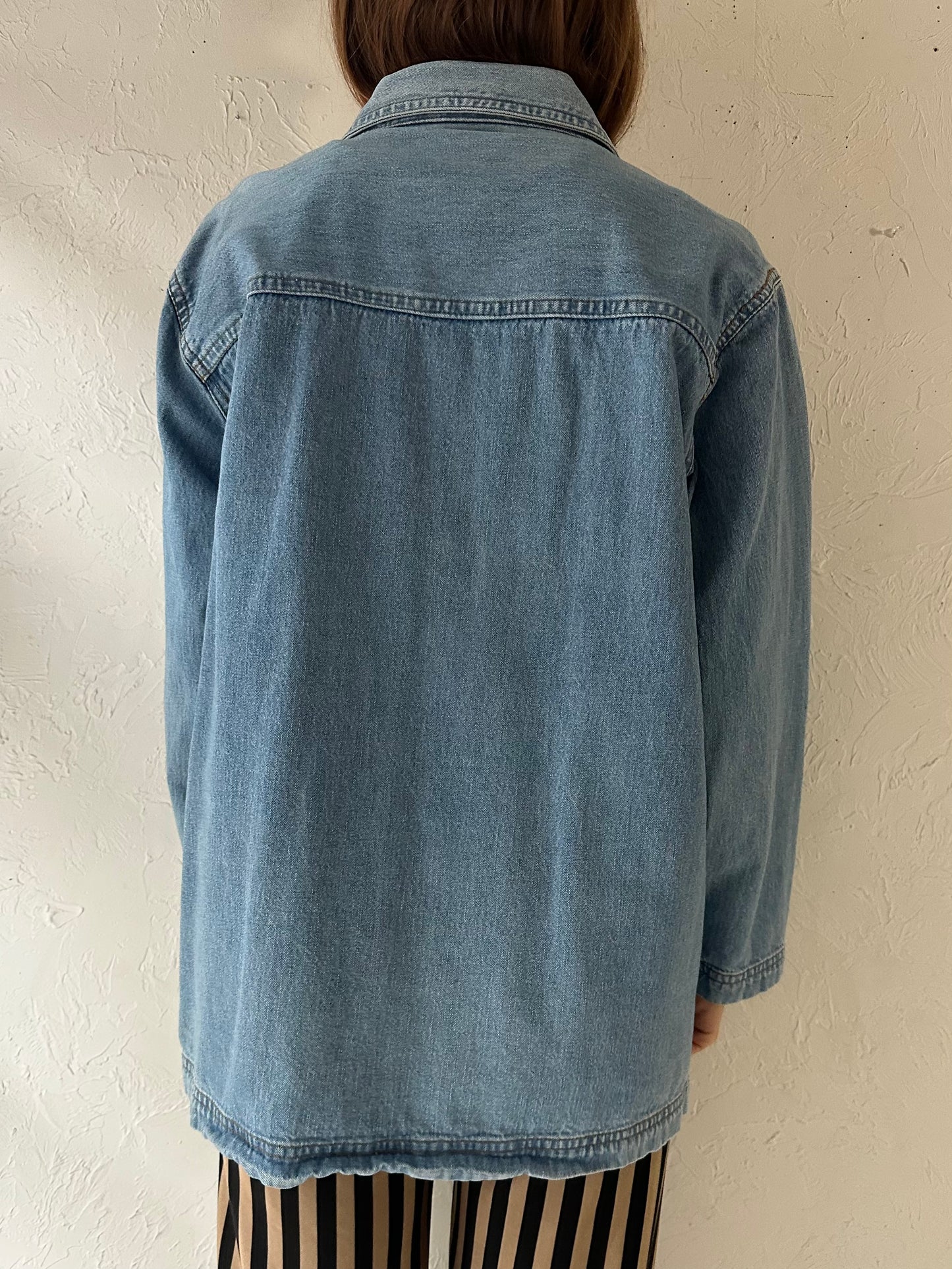 Y2k ‘Coldwater Creek’ Denim Jacket / Large