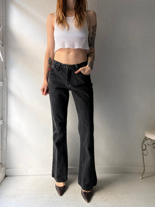 Y2k 'Mudd' Black Bootcut Jeans / 28