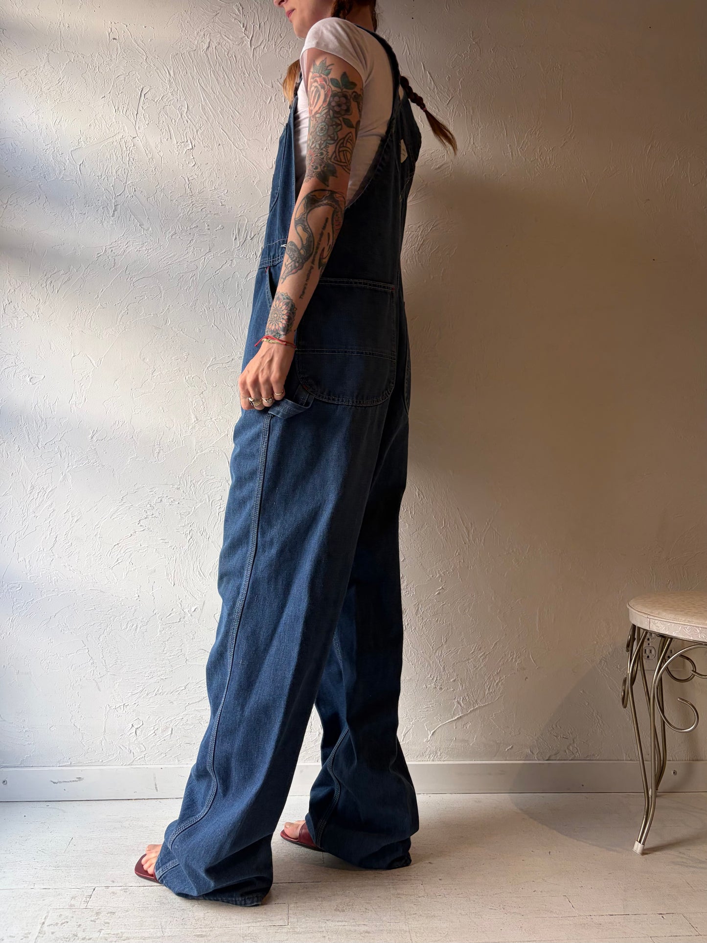 Vintage 'Big Mac' Denim Workwear Overalls / Medium
