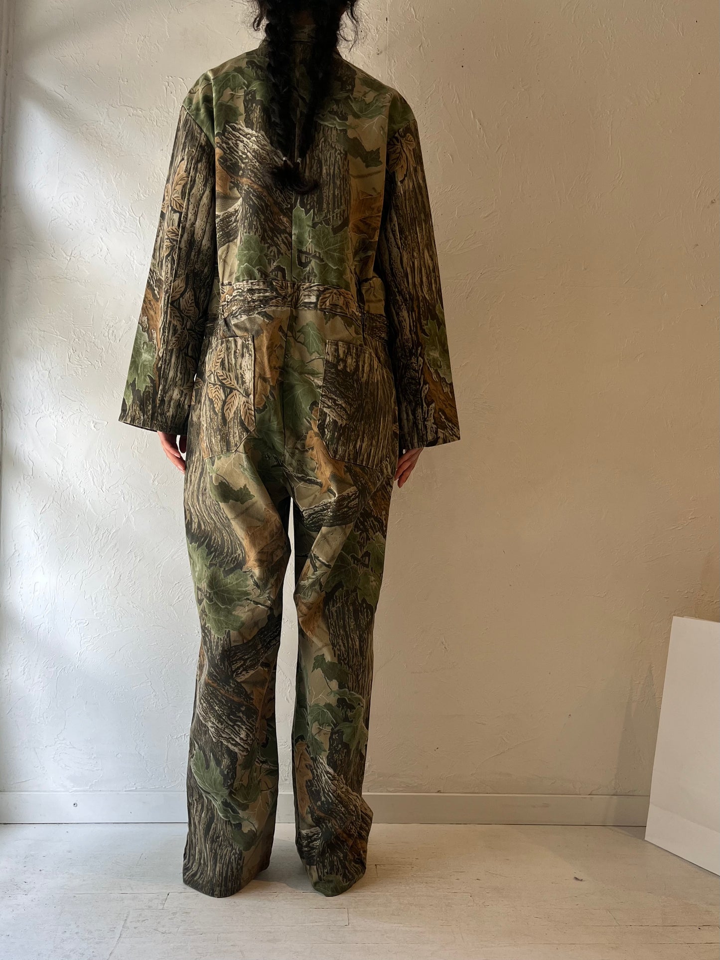 Y2K ‘Liberty’ Real Tree Camouflage Boiler Suit / Large