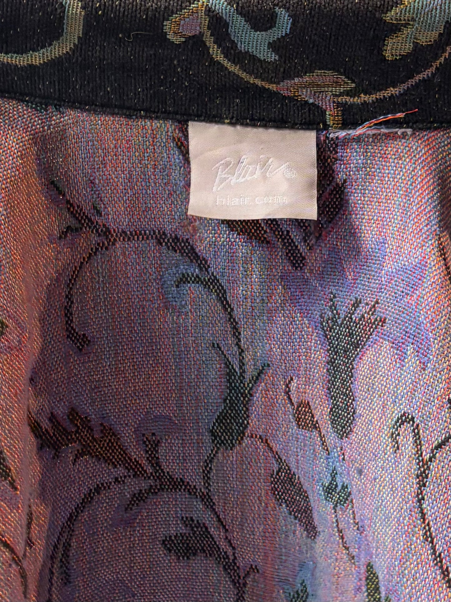 Vintage 'Blair' Floral Tapestry Jacket / Large