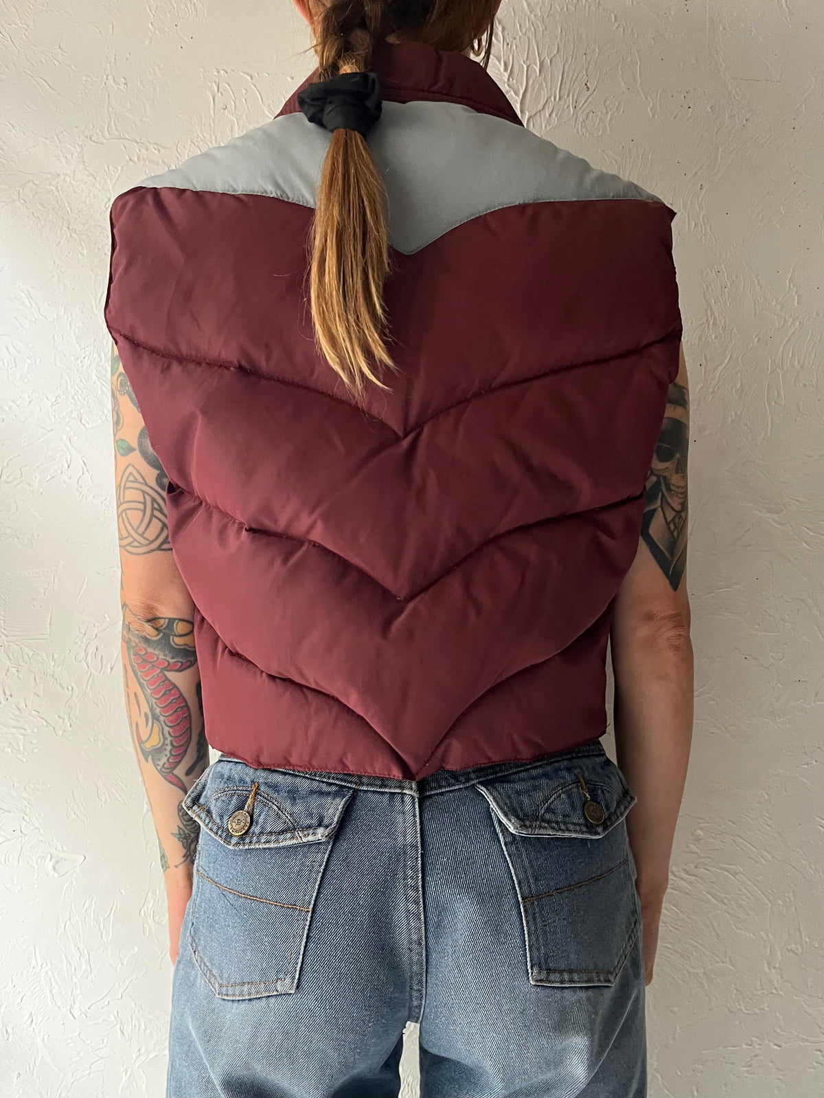 90s 'Sears' Winter Puffer Vest / Small