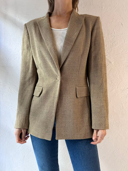 90s 'Anne Klein' Blazer Jacket / Medium