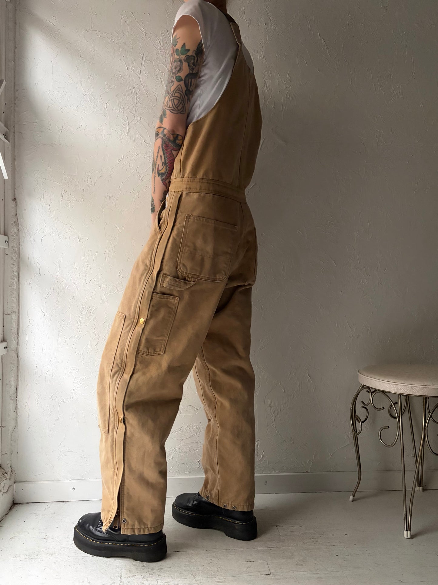 Vintage 'Carhartt' Lined Overalls / Small