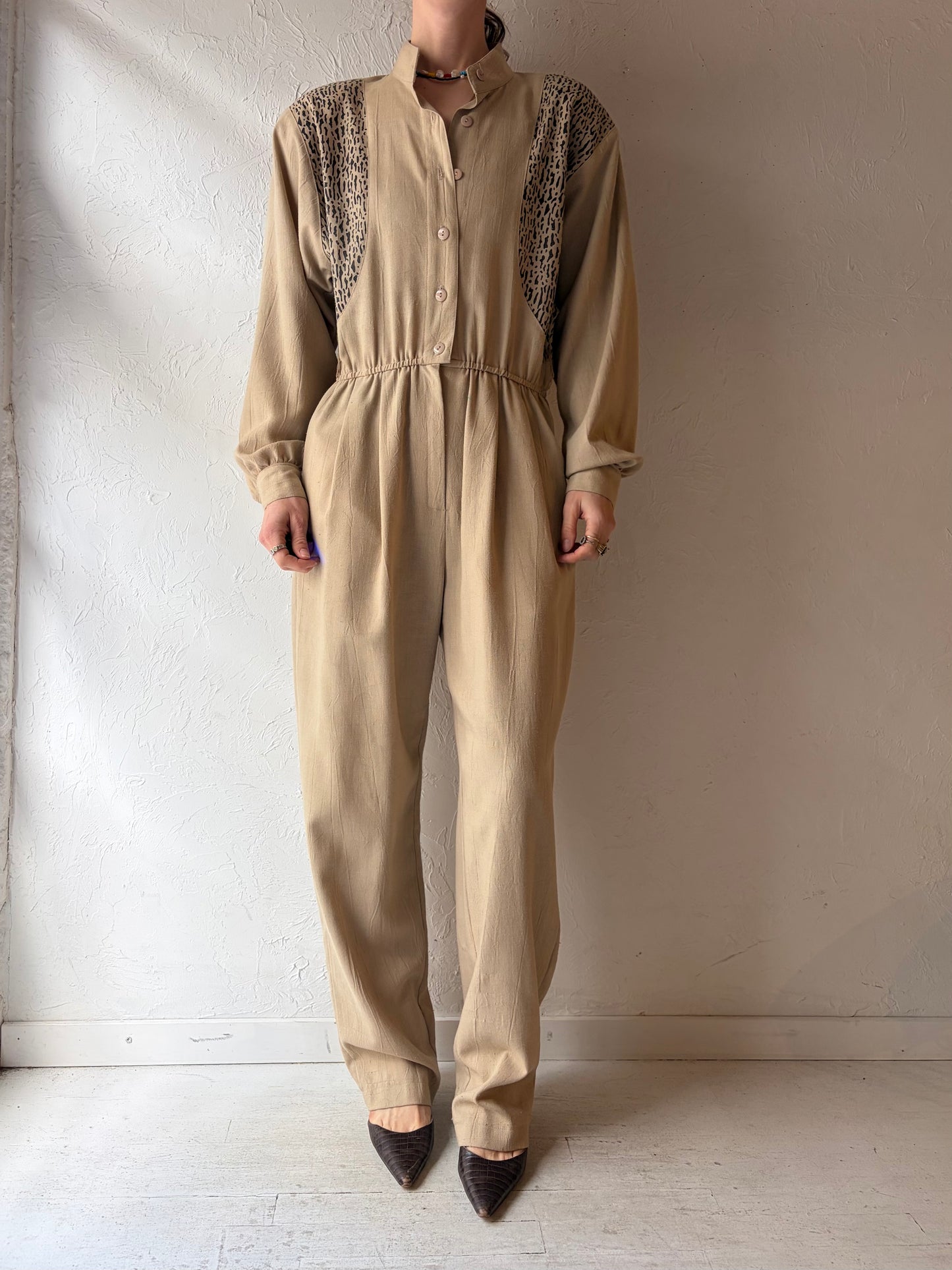 80s 'Choon' Jumpsuit / Medium