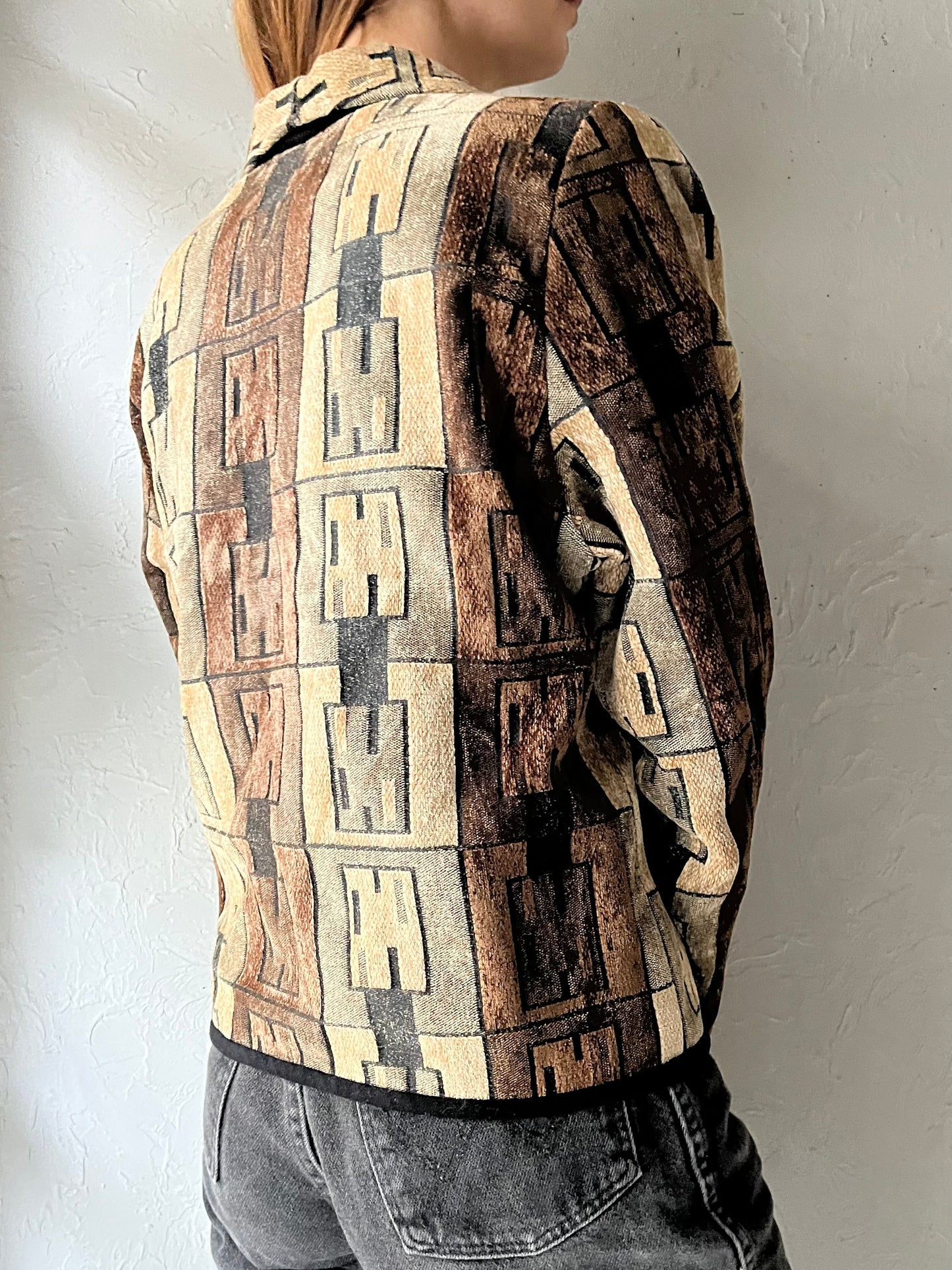 Vintage Tapestry Jacket / Small - Medium