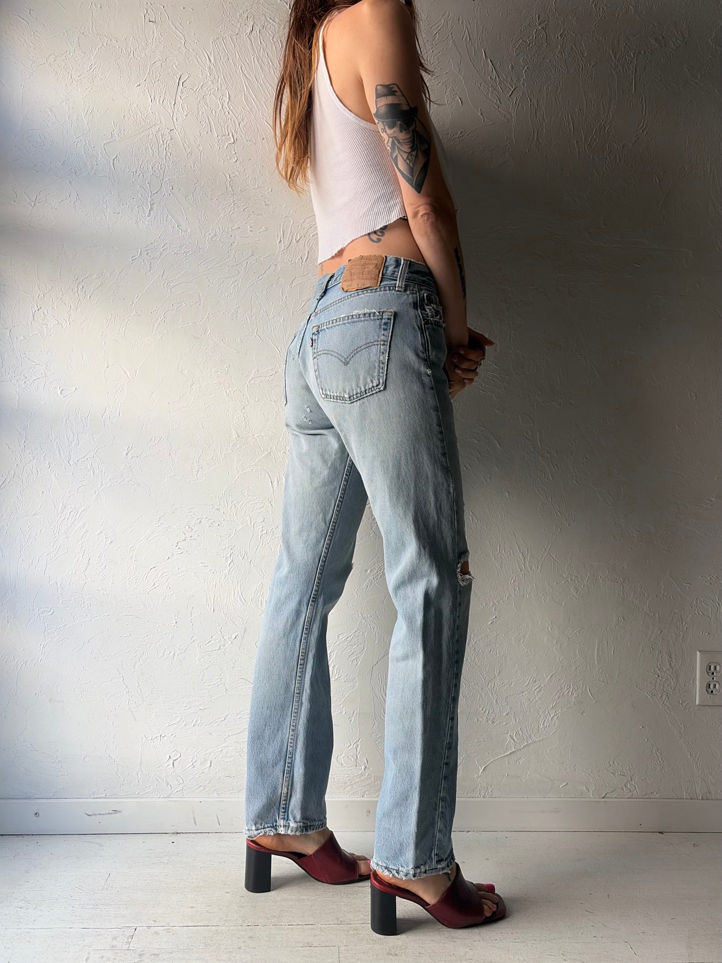 90s 'Levis 501' Jeans / Made in Canada / 28