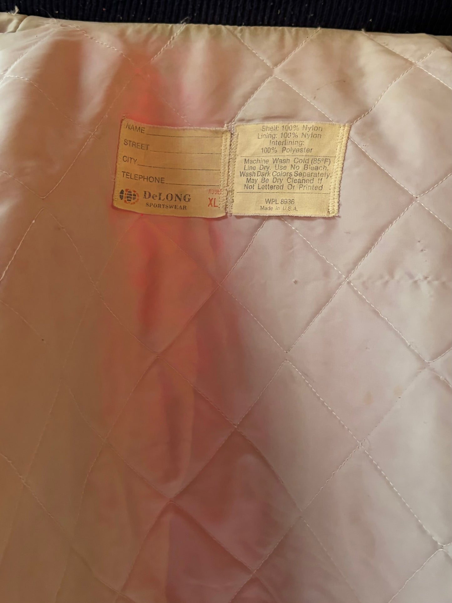 80s 'Cardinals' Bomber Jacket / XL