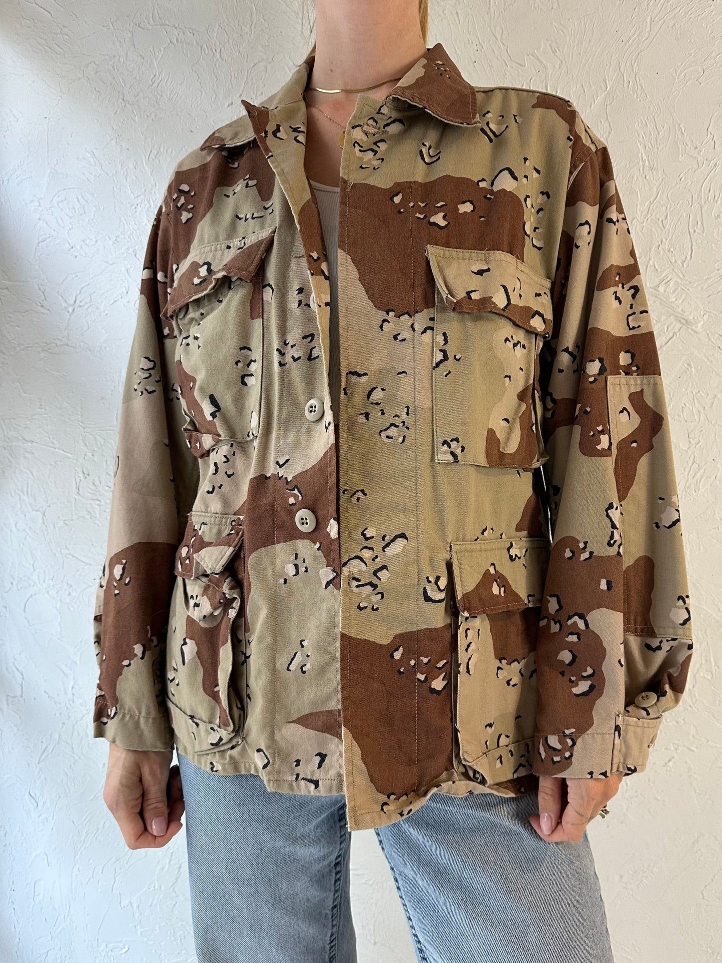 Vintage Desert Camouflage Jacket / Small