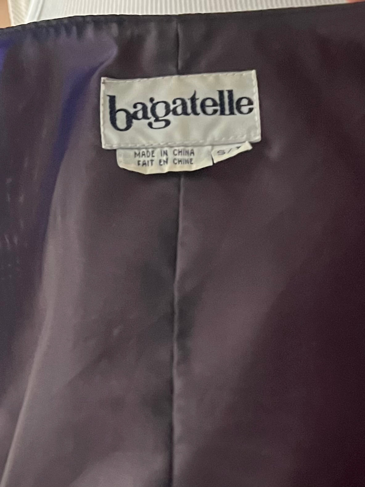 90s 'Bagatelle' Patchwork Suede Vest / Small