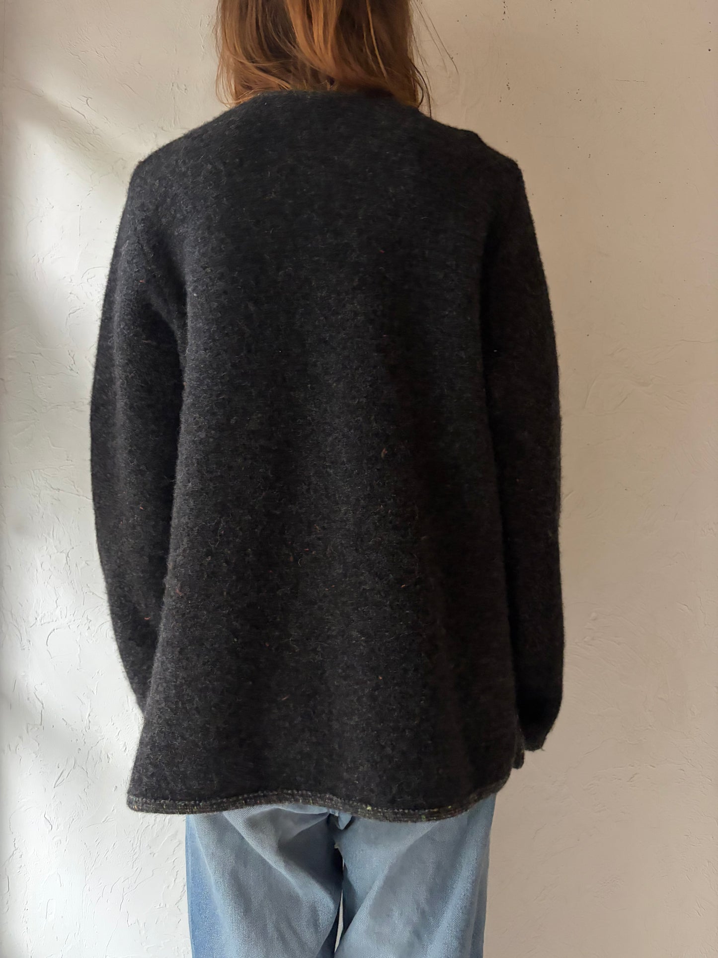 Vintage 'LL Bean' Gray Wool Jacket / Small