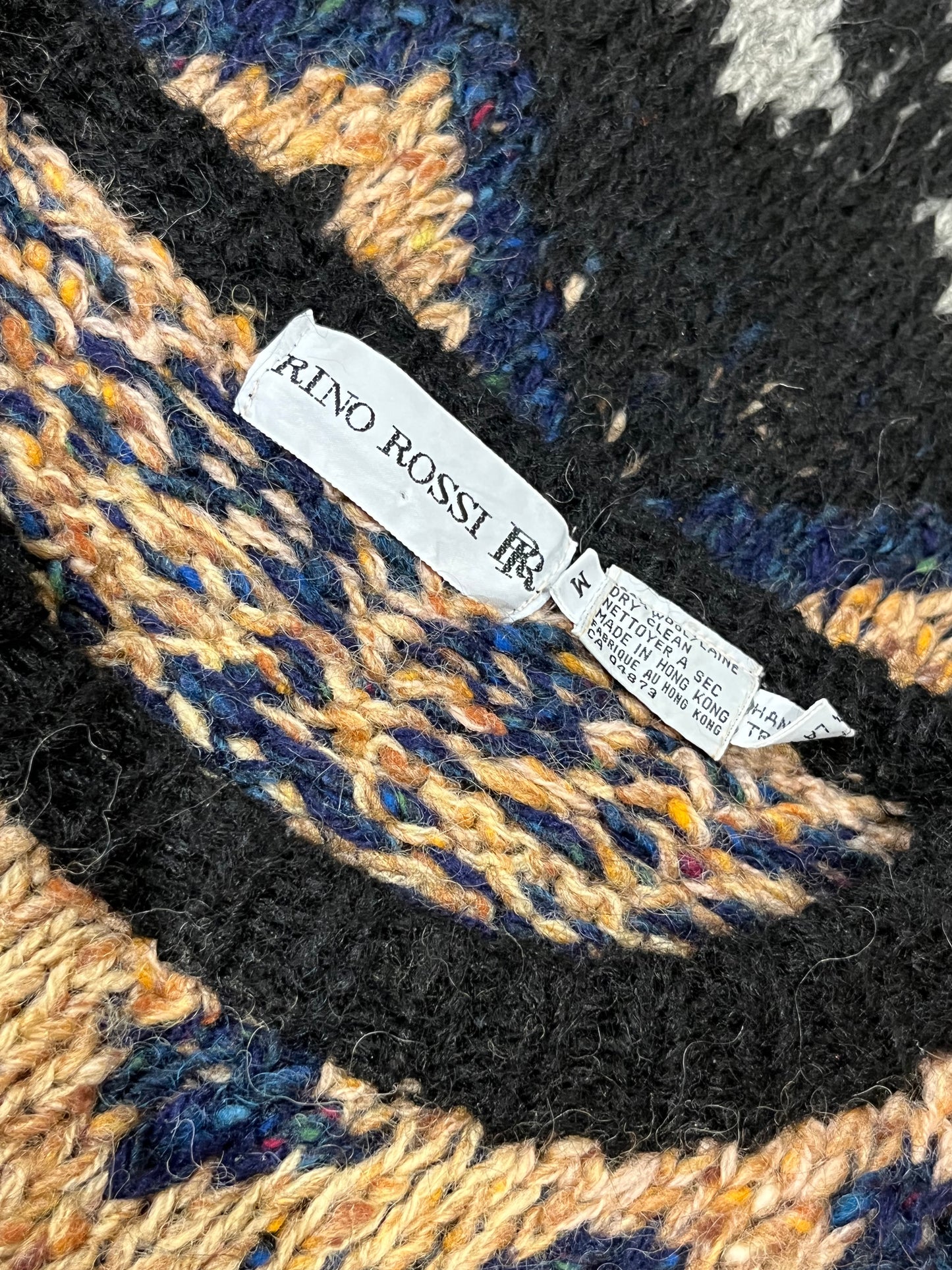 90s 'Rino Rossi' Wool Sweater / Medium