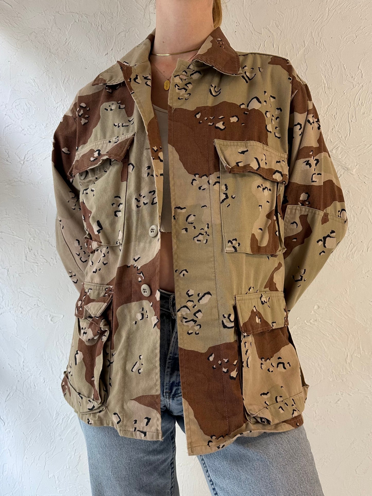 Vintage Desert Camouflage Jacket / Small