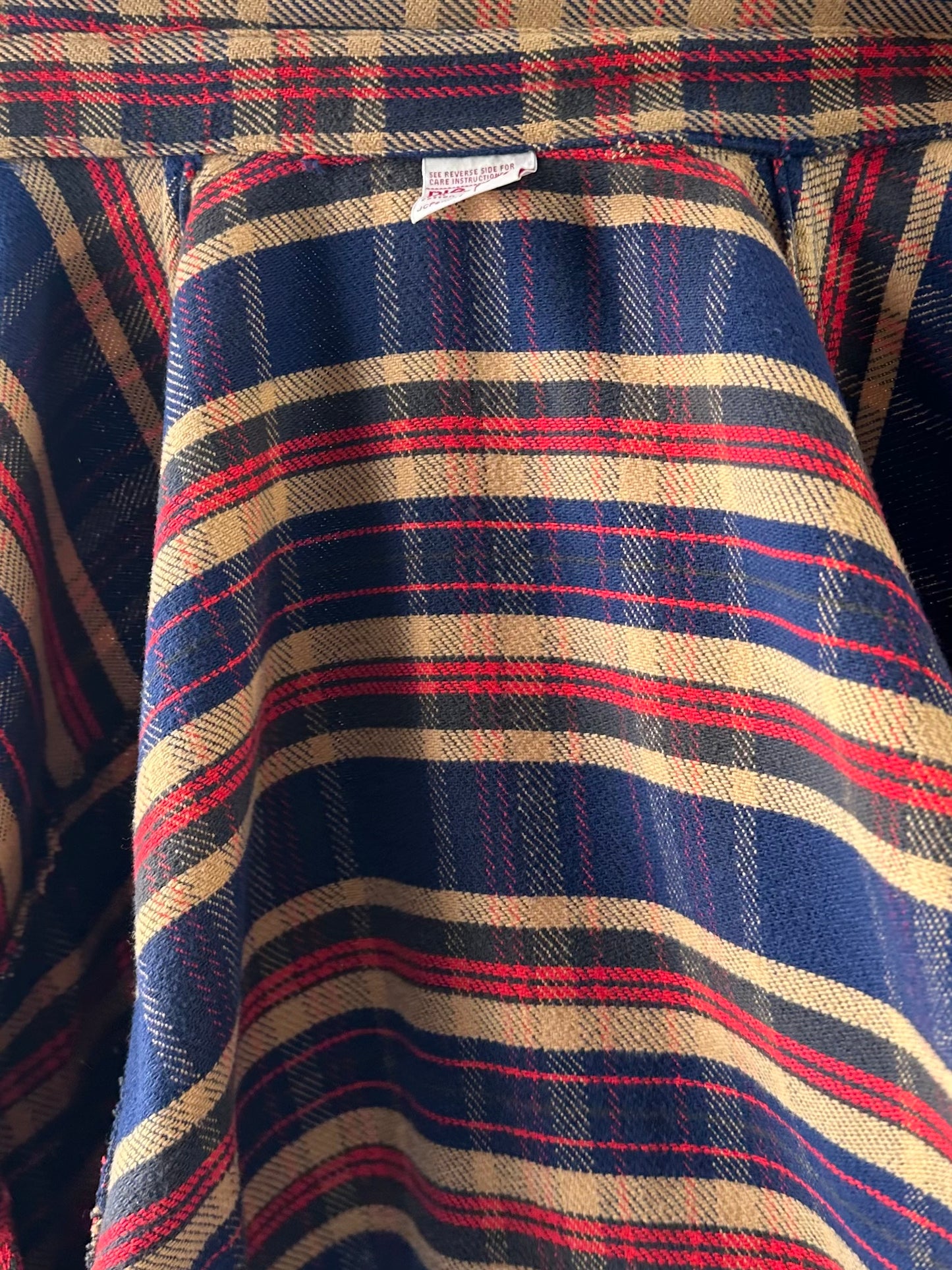 80s 'Big Mac JC Penny' Thick Cotton Flannel Shirt / Medium