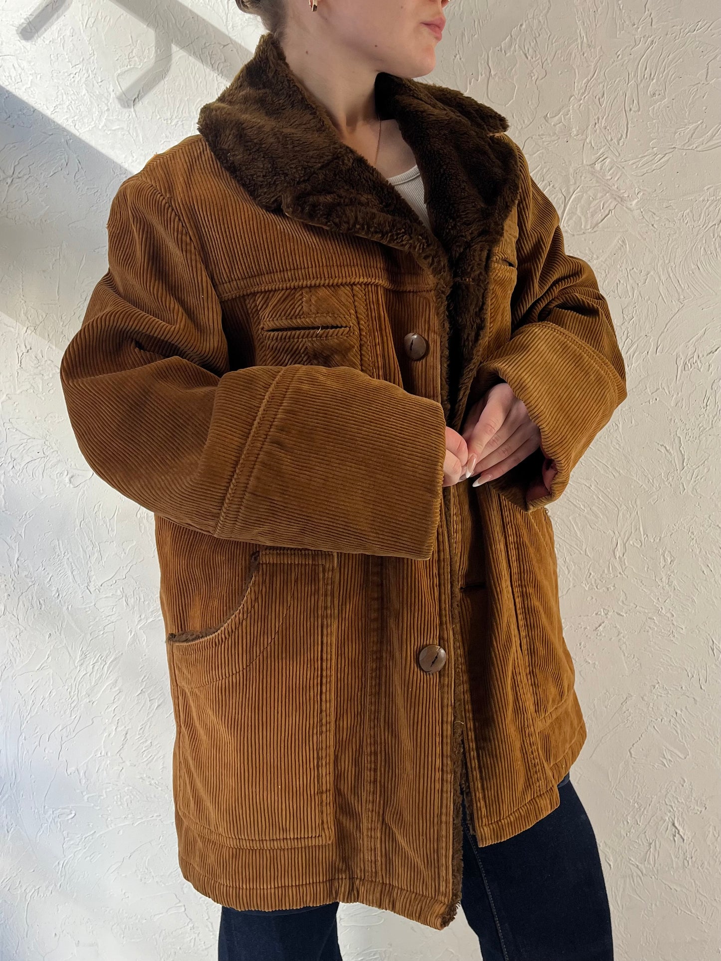 90s ‘Kang Won’ Corduroy Jacket / XLarge