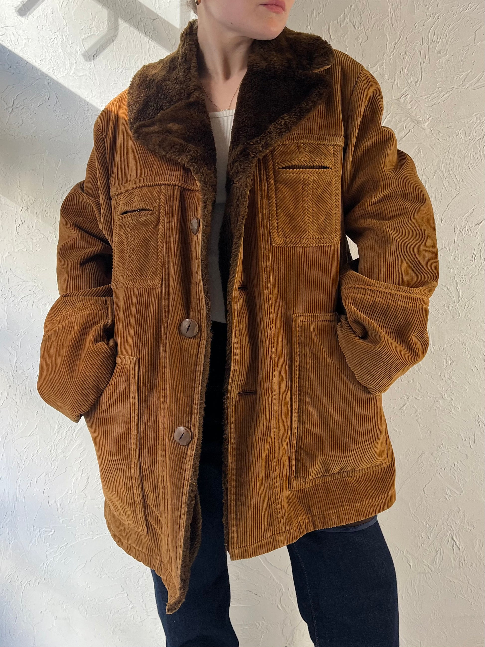 90s ‘Kang Won’ Corduroy Jacket / XLarge