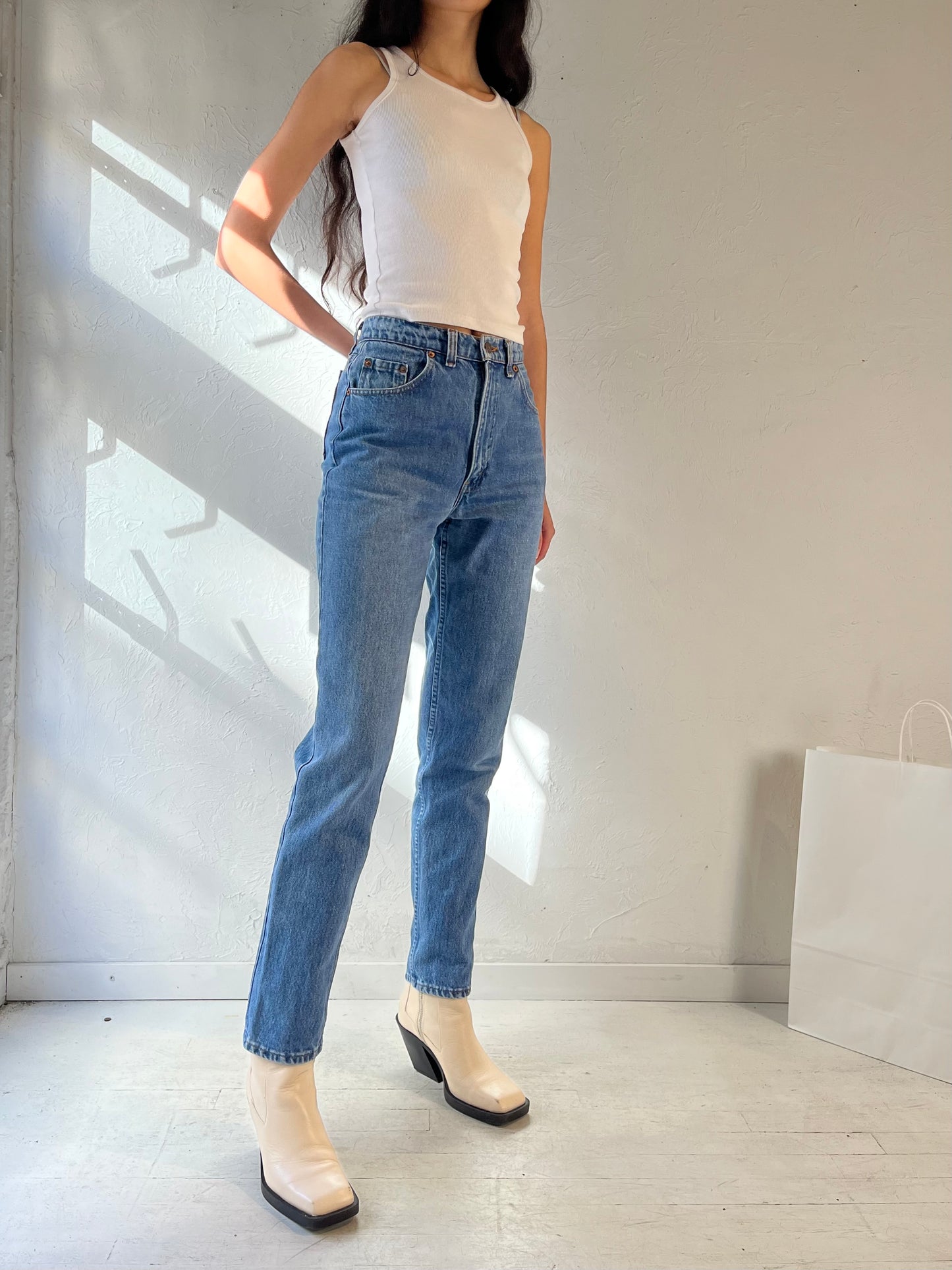 90s ‘Levi’s’ 531 Blue Denim Jeans / Medium