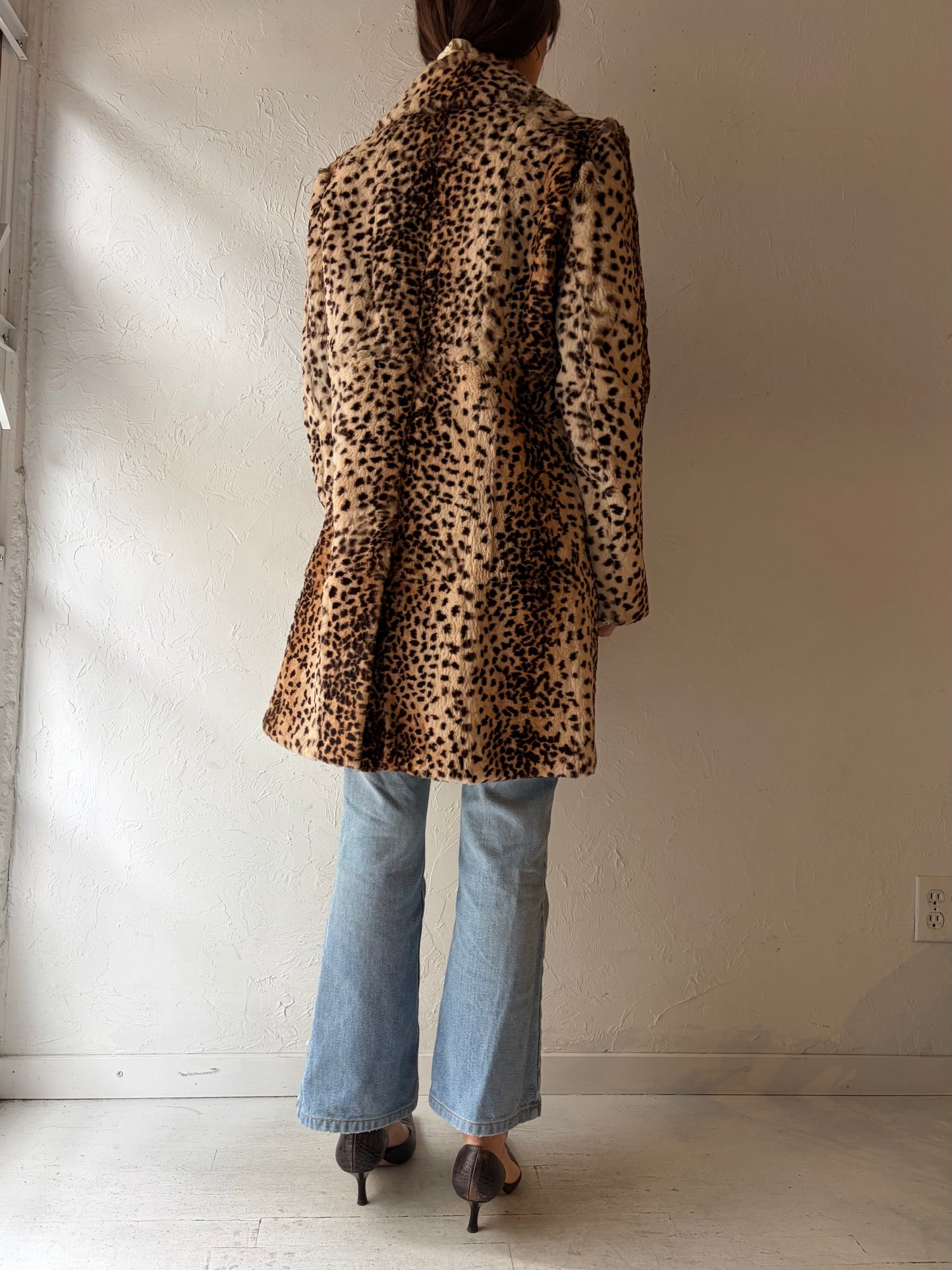 Y2K 'Marvin Richards' Fur Coat / Medium