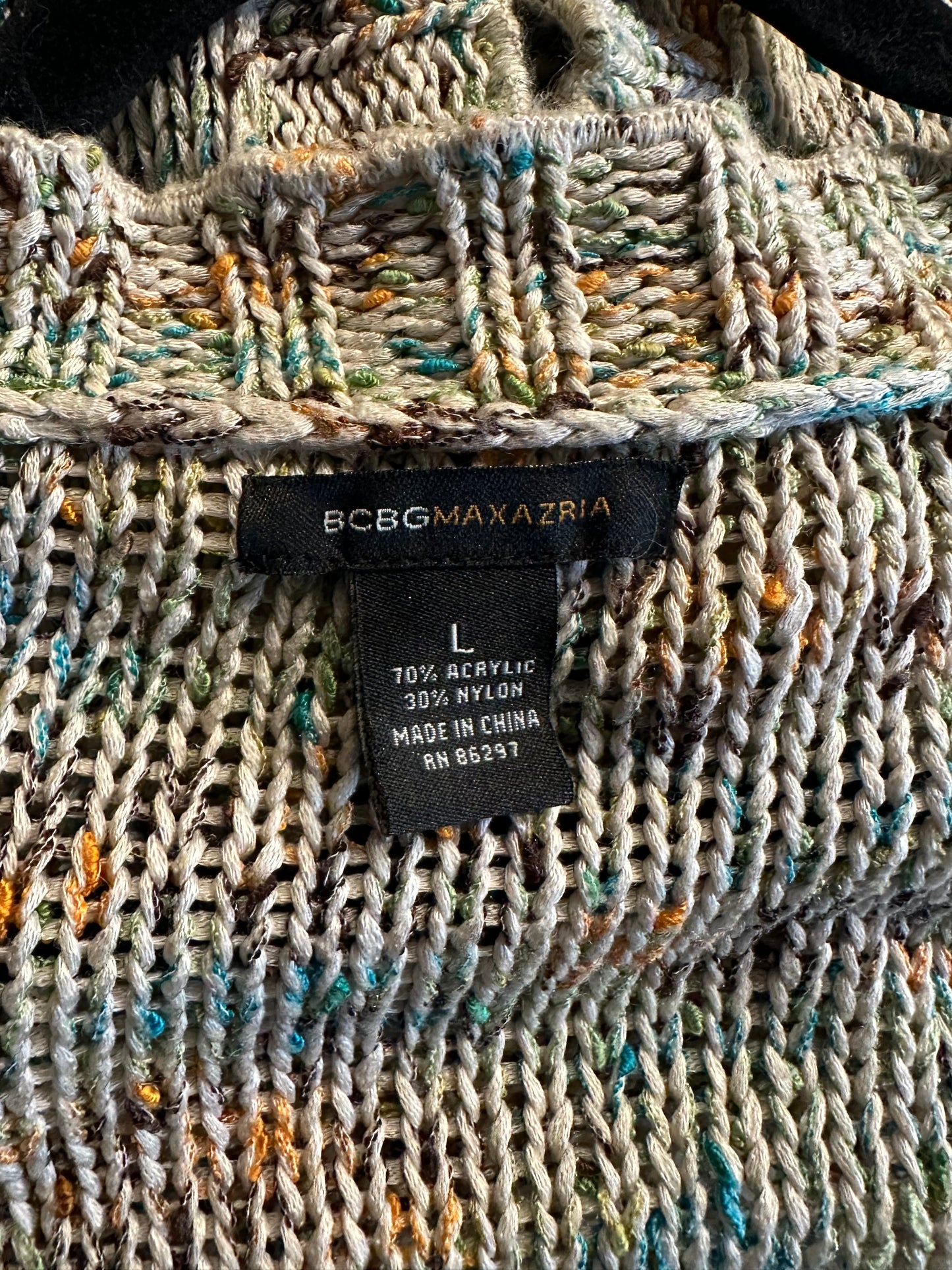 Y2k 'BCBG' Knit Cardigan / Large